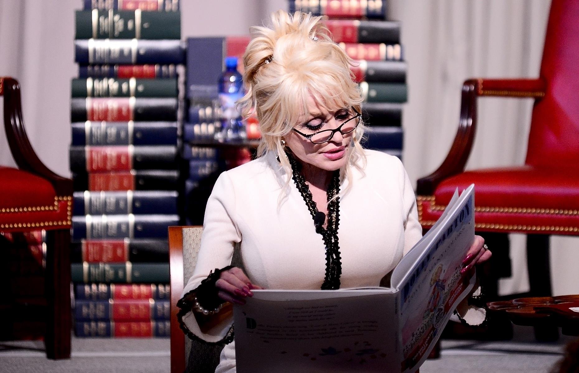 Dolly Parton has donated more than 150 million children's books