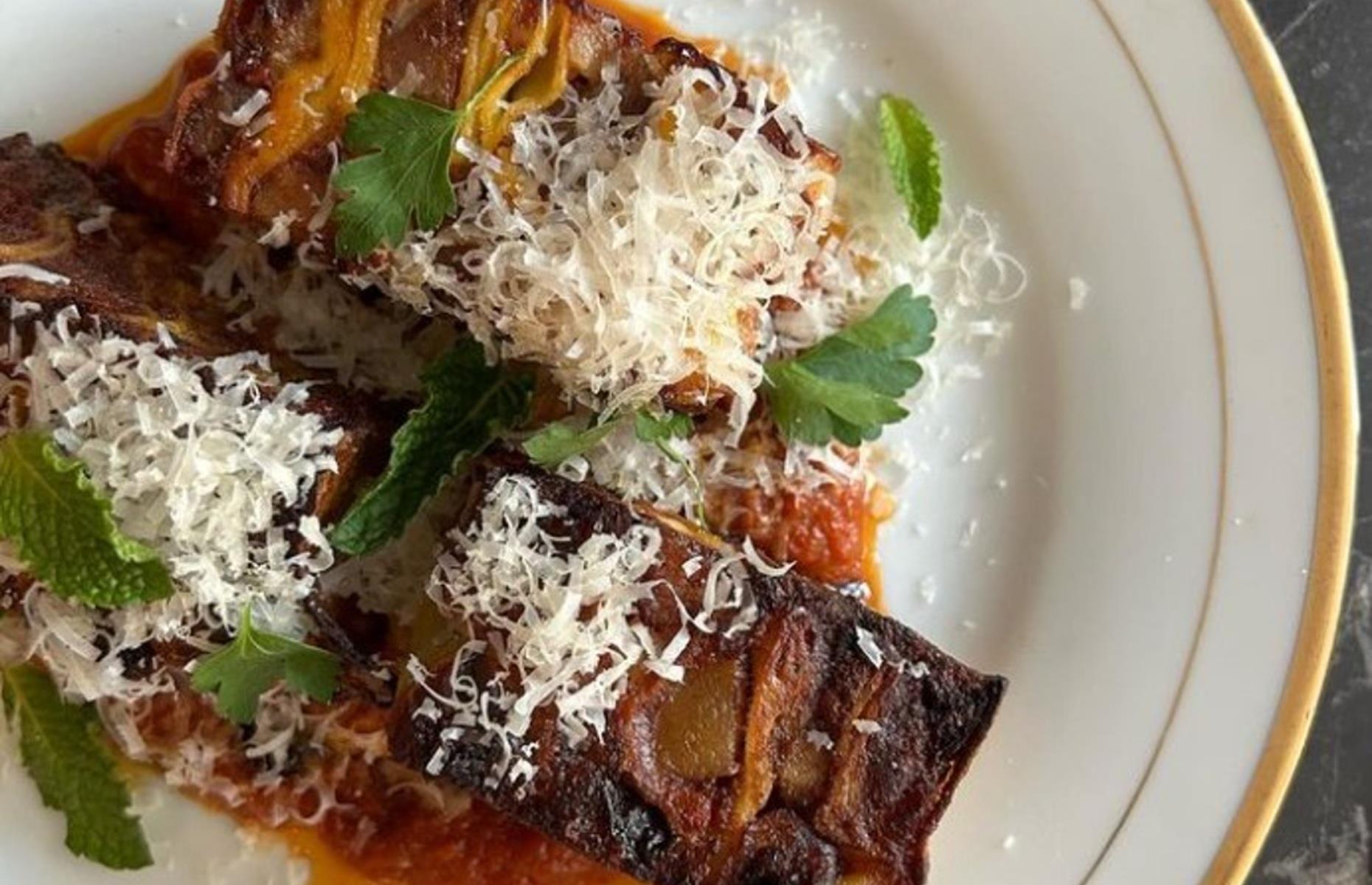 South Carolina: wood-fired lasagna, Renzo, Charleston