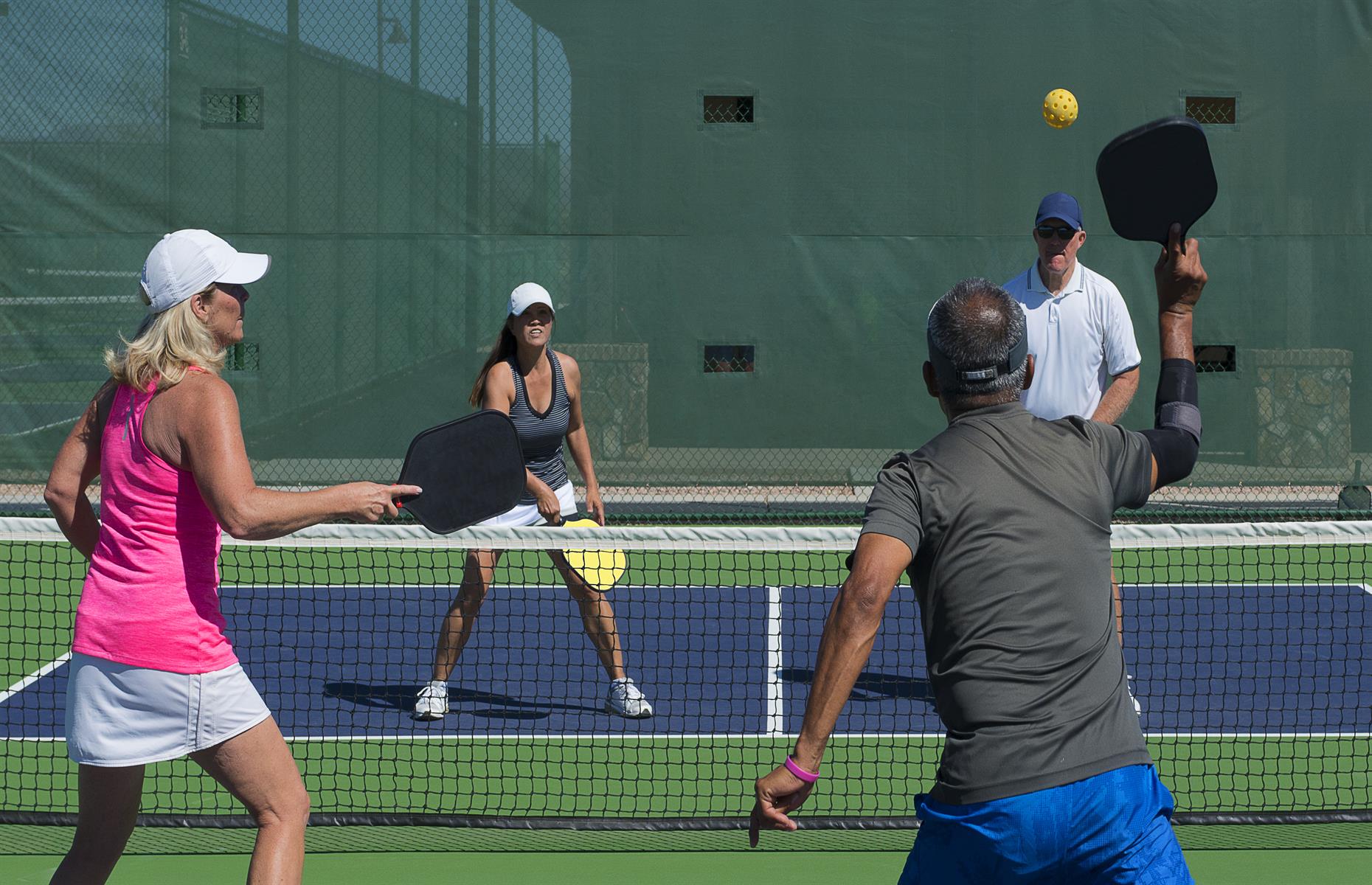 The Pickleball court