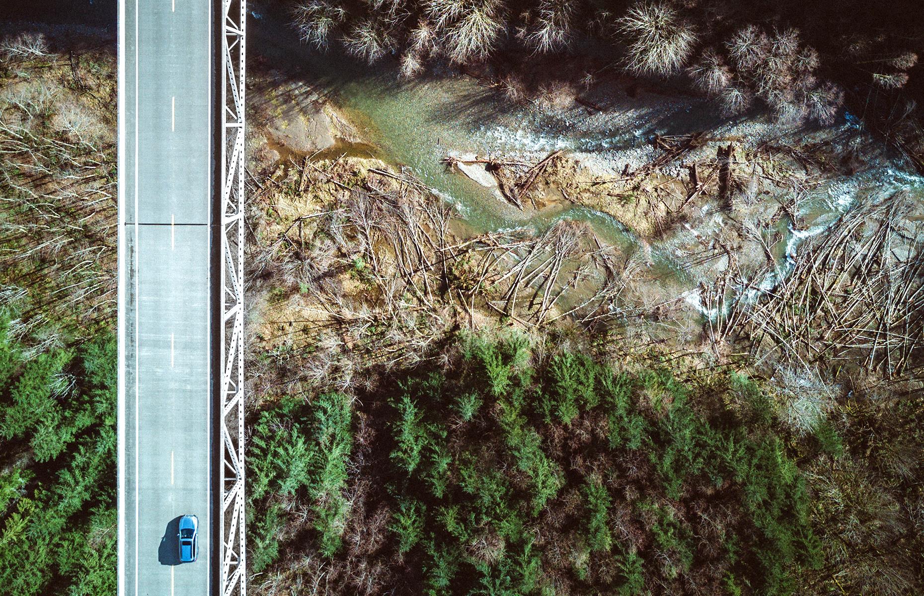 Hoffstadt Creek Bridge, Toutle, Washington