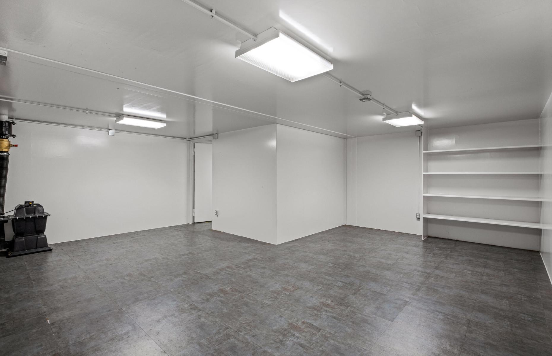 Underground shooting range