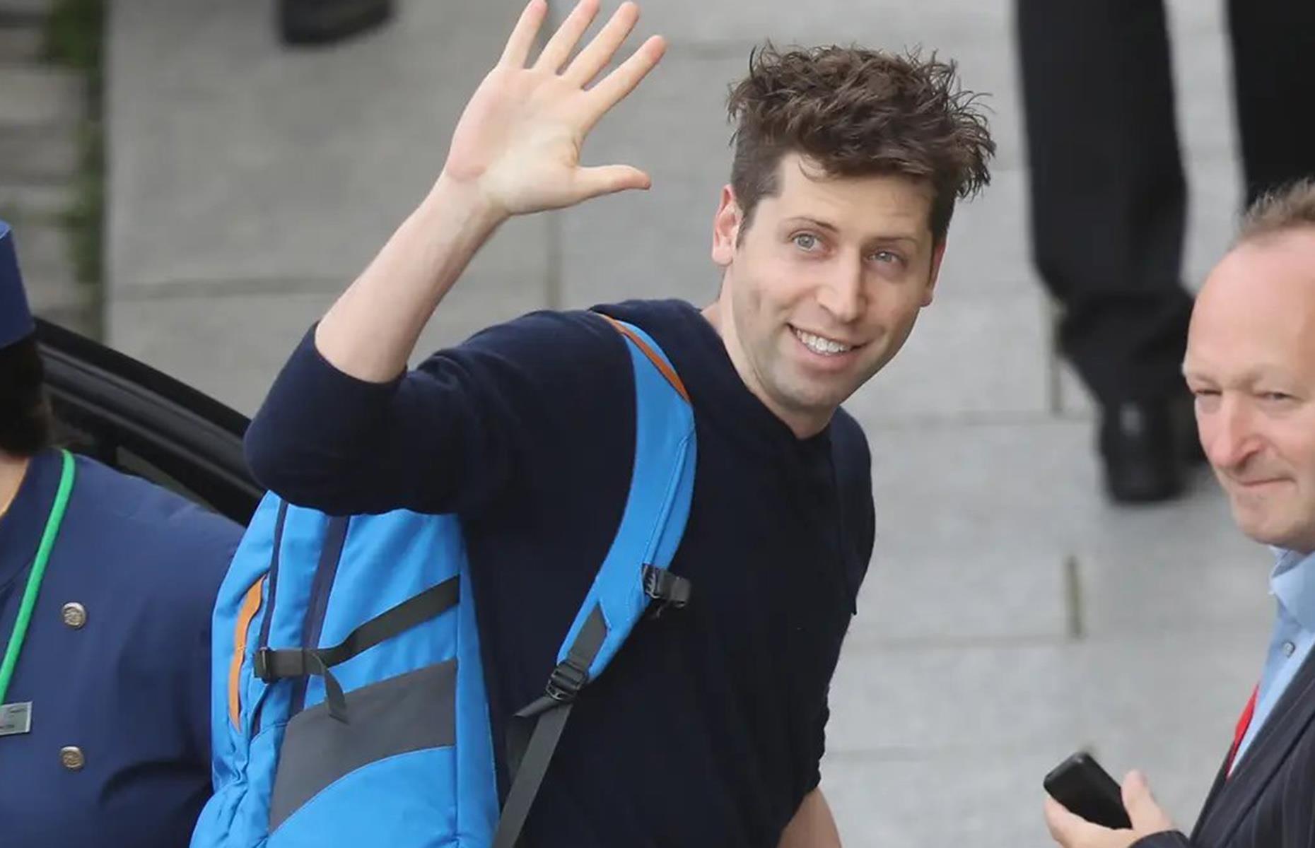 ChatGPT's Sam Altman carries a 