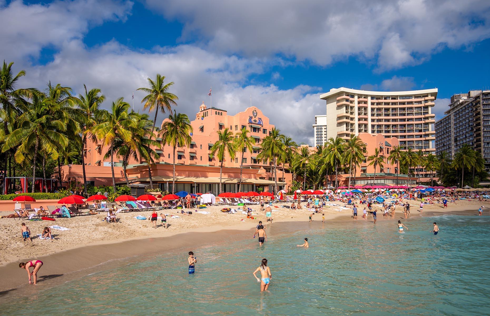 The Royal Hawaiian, Honolulu, Hawaii