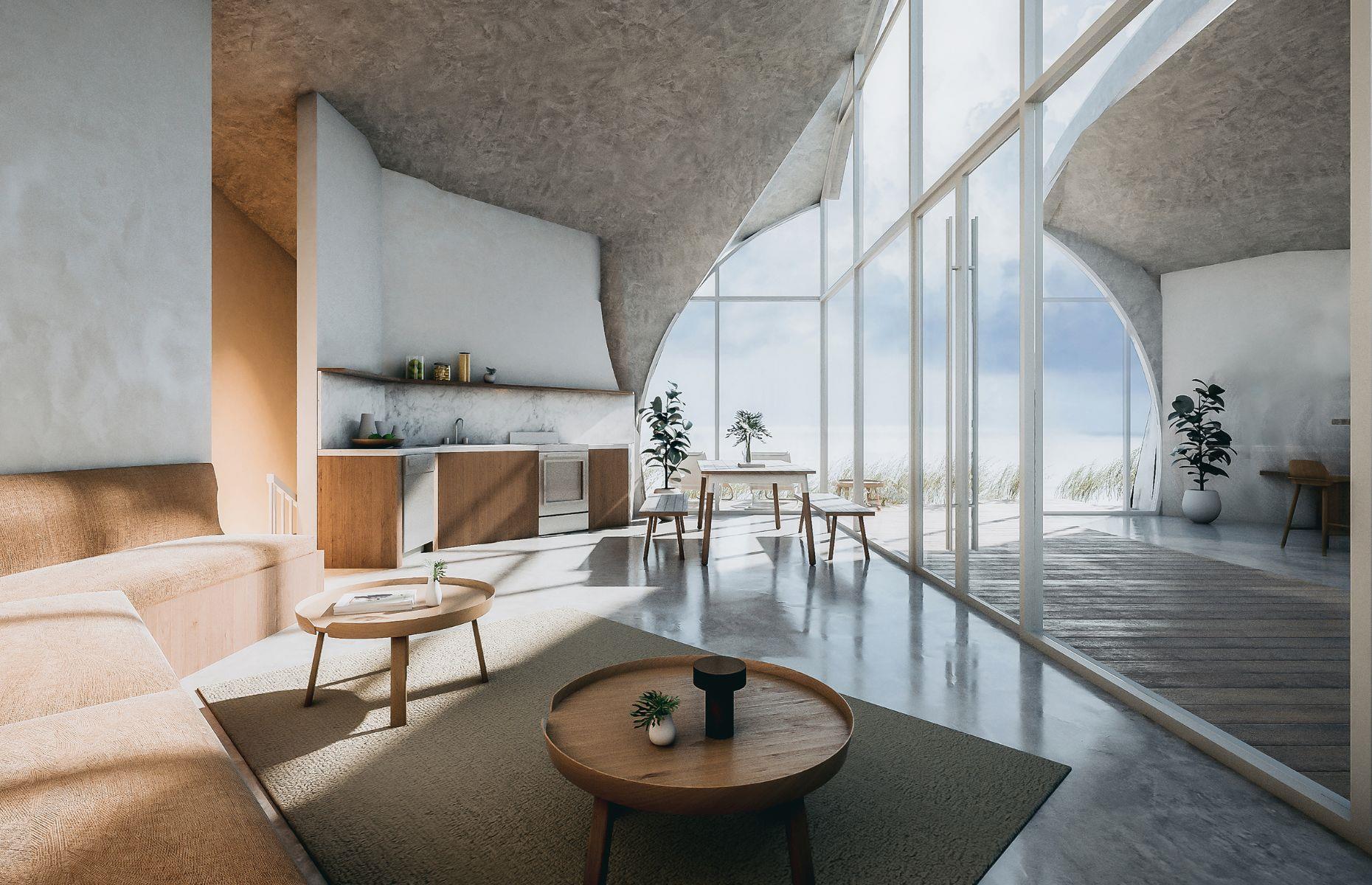 Dune House, Massachusetts, USA 