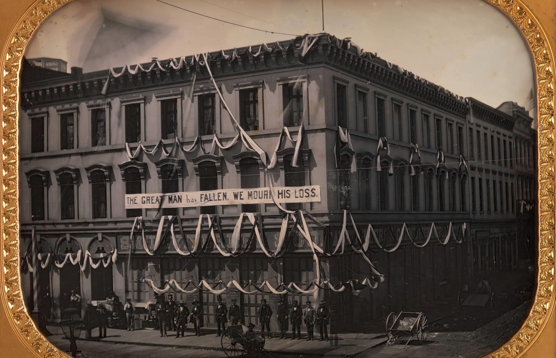 1856: The death of James King of William in San Francisco