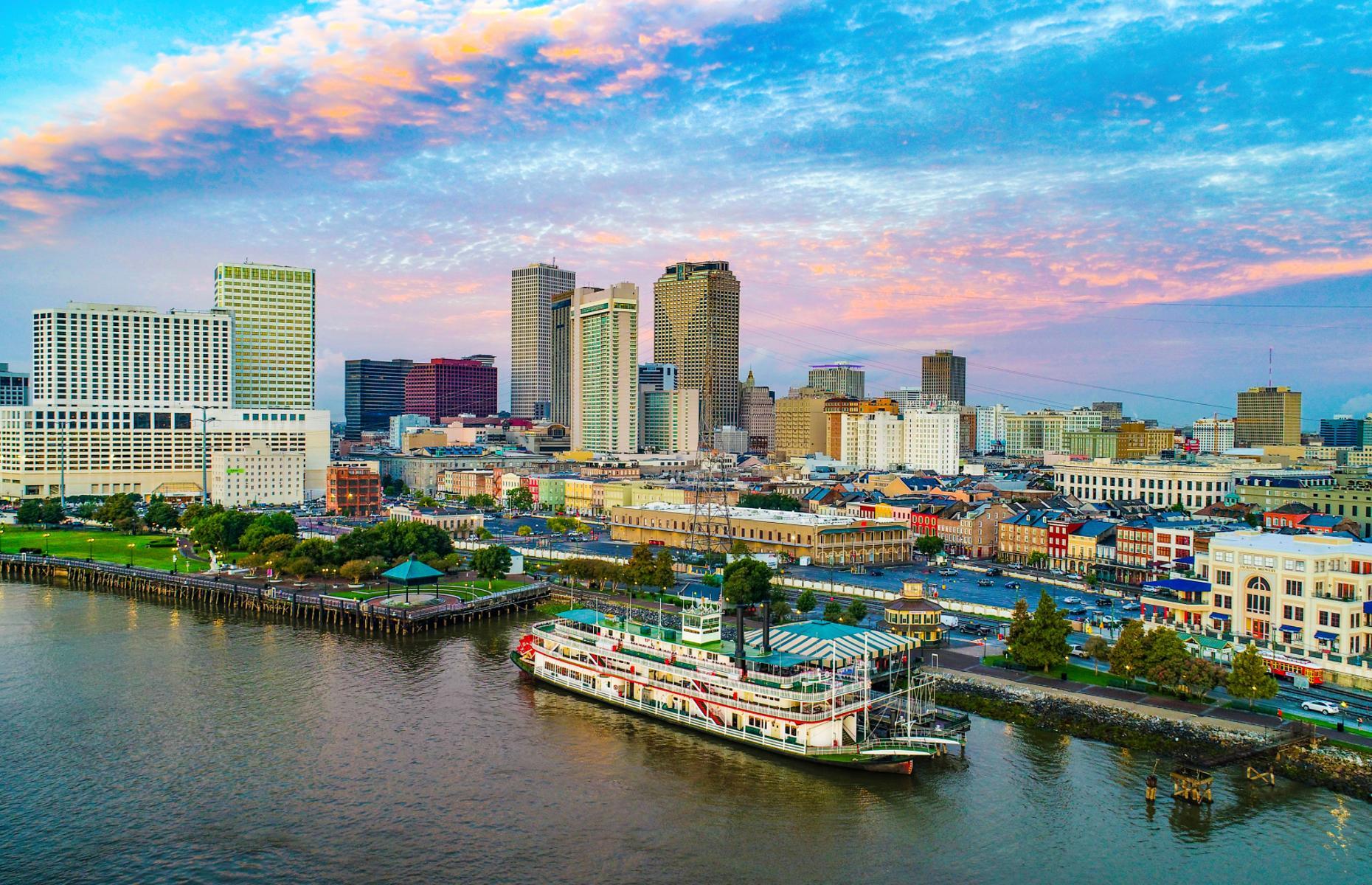 Most dangerous: 2. New Orleans, Louisiana 