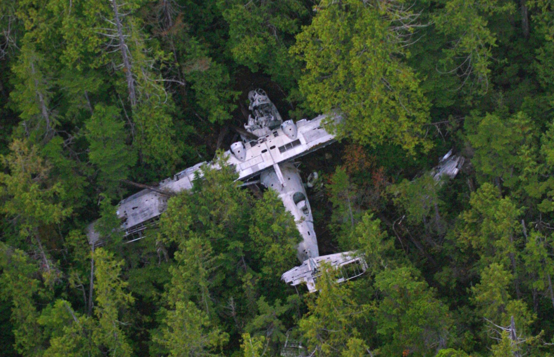 Canso Plane Crash Site, Tofino, Vancouver Island, British Columbia