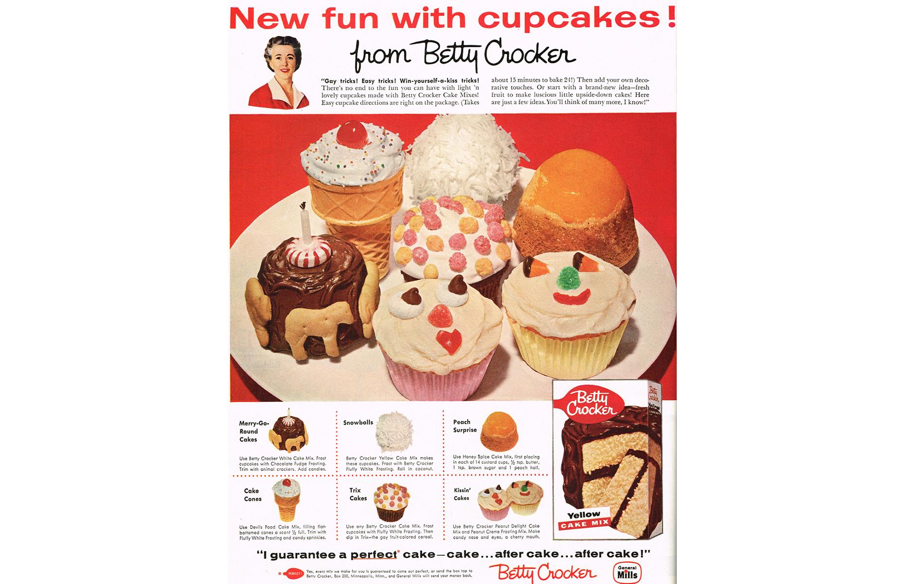 1947: Betty Crocker Cake Mix