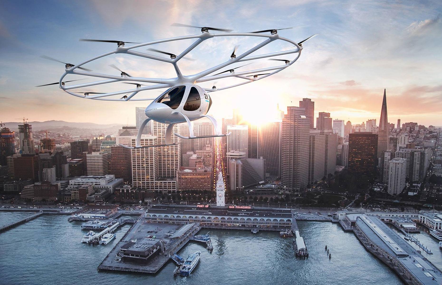 Pilotless air taxis