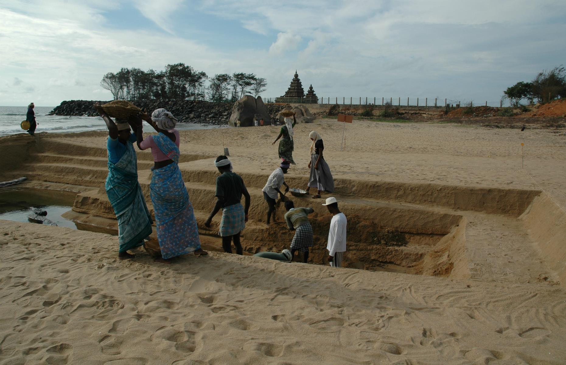 Mahabalipuram, Indien