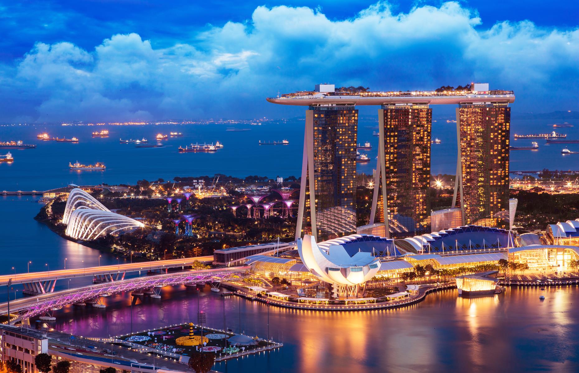 Singapore: 5.5% of the population
