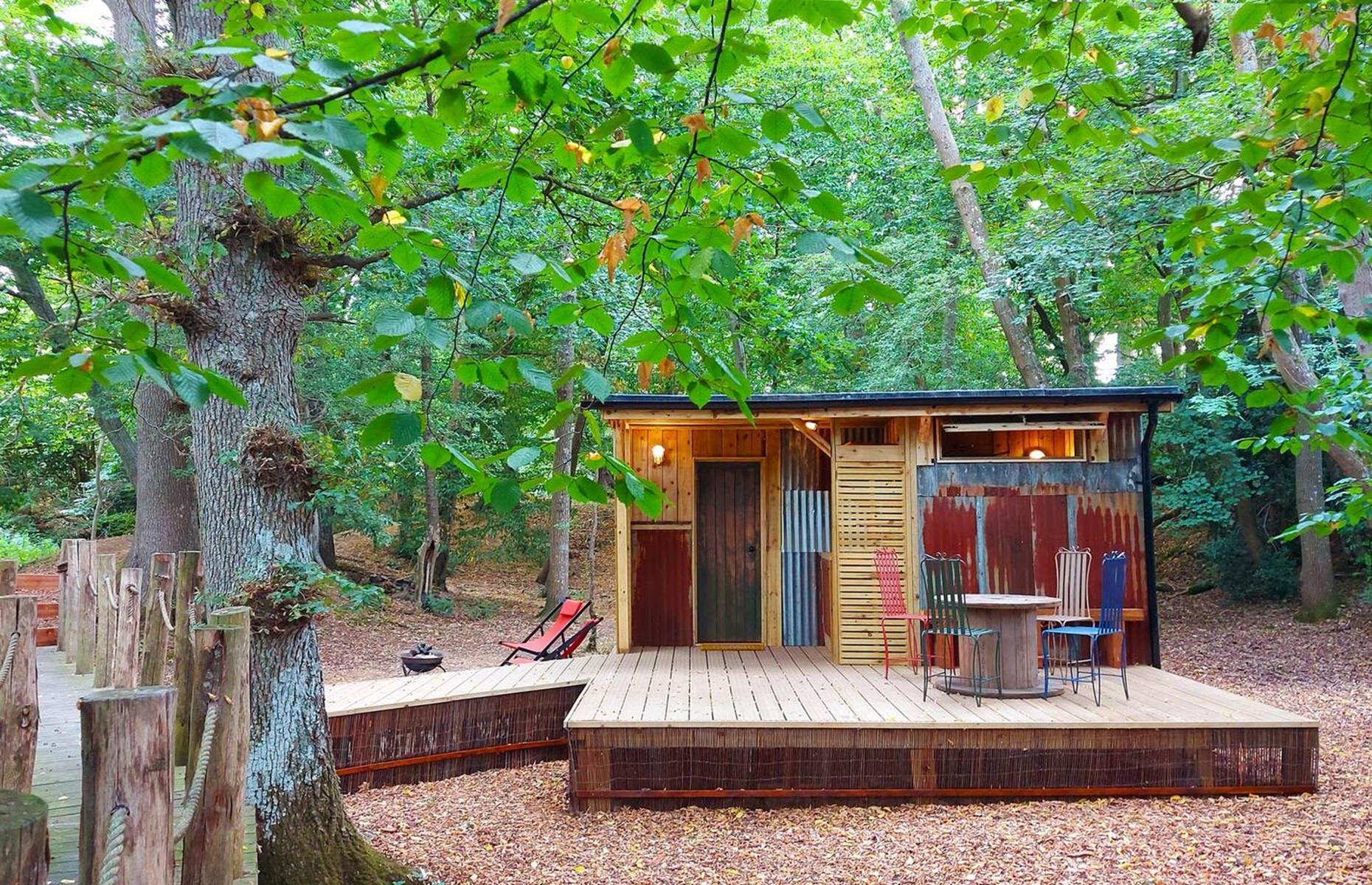 Upcycled shack, East Sussex, UK