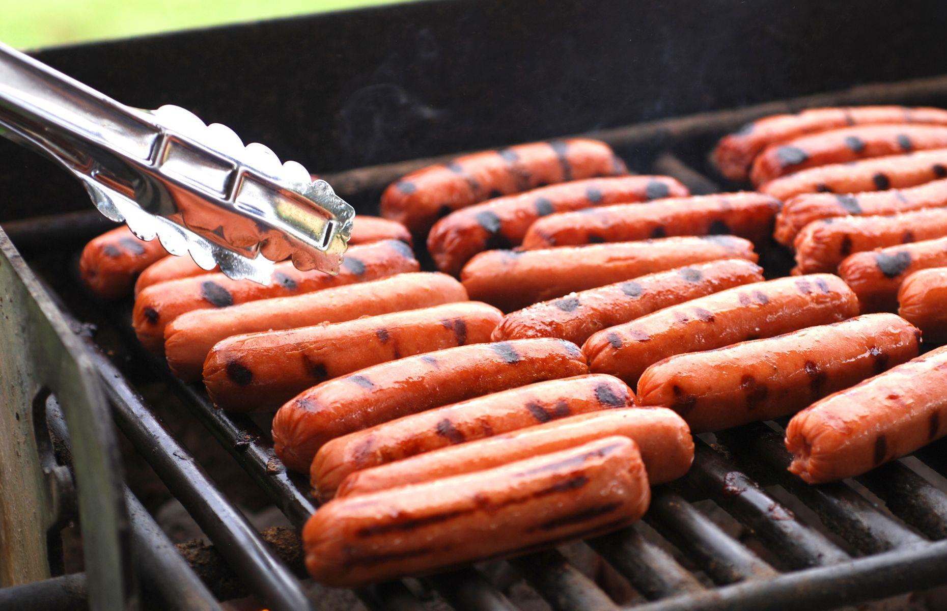 1. Hot dogs