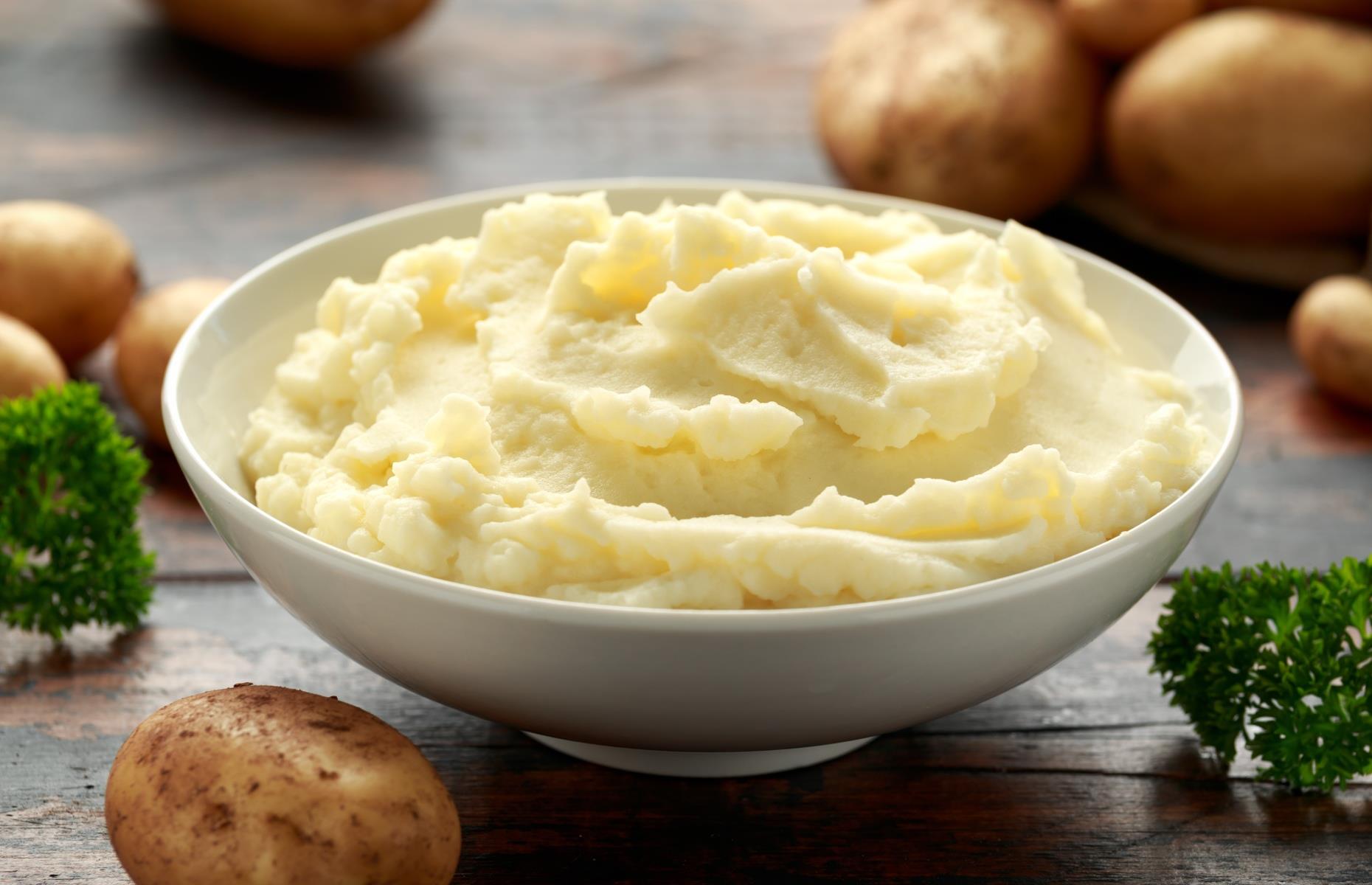 68. Frozen mashed potatoes