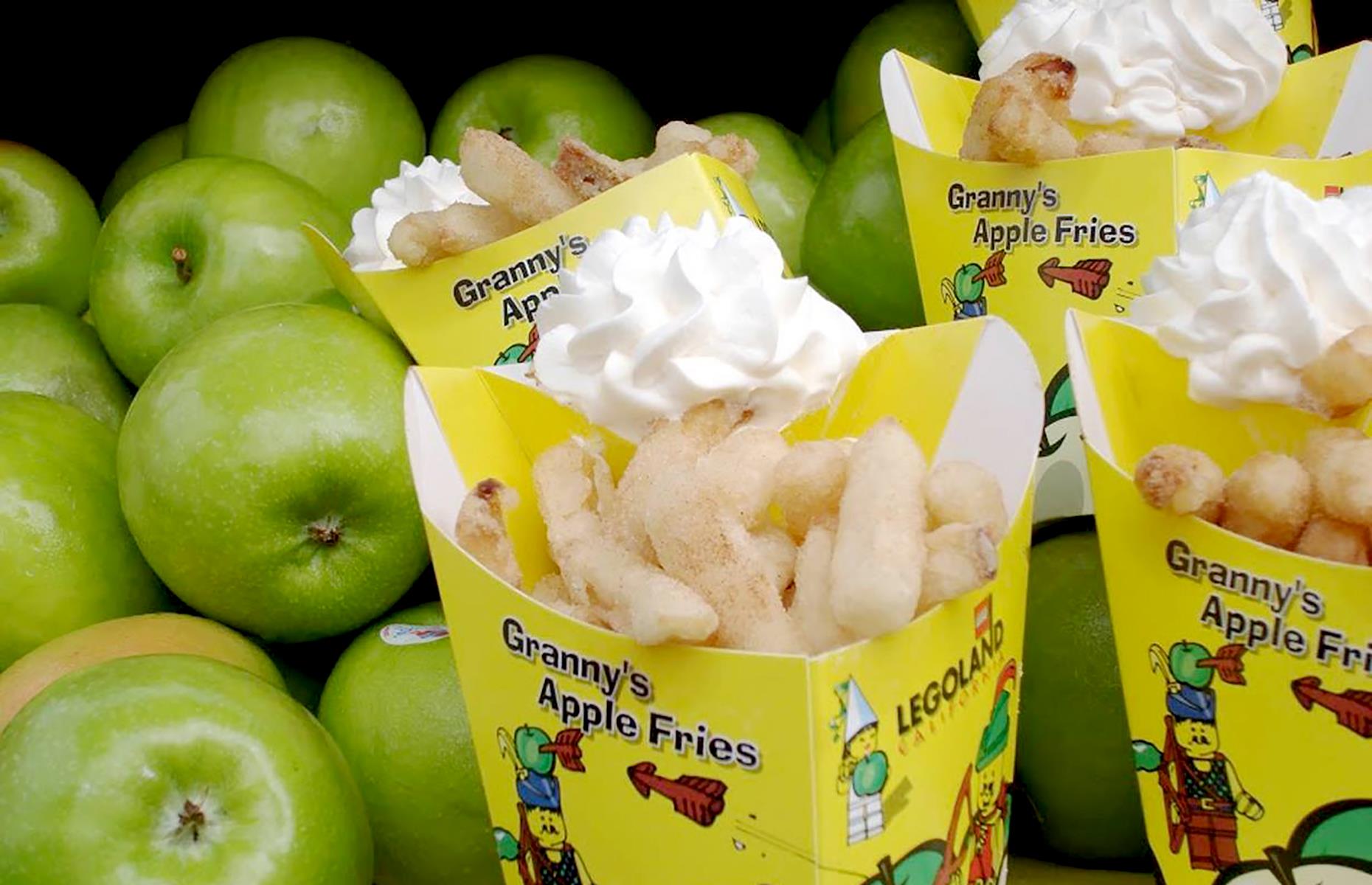 28. Granny's apple fries, LEGOLAND California, Carlsbad, California
