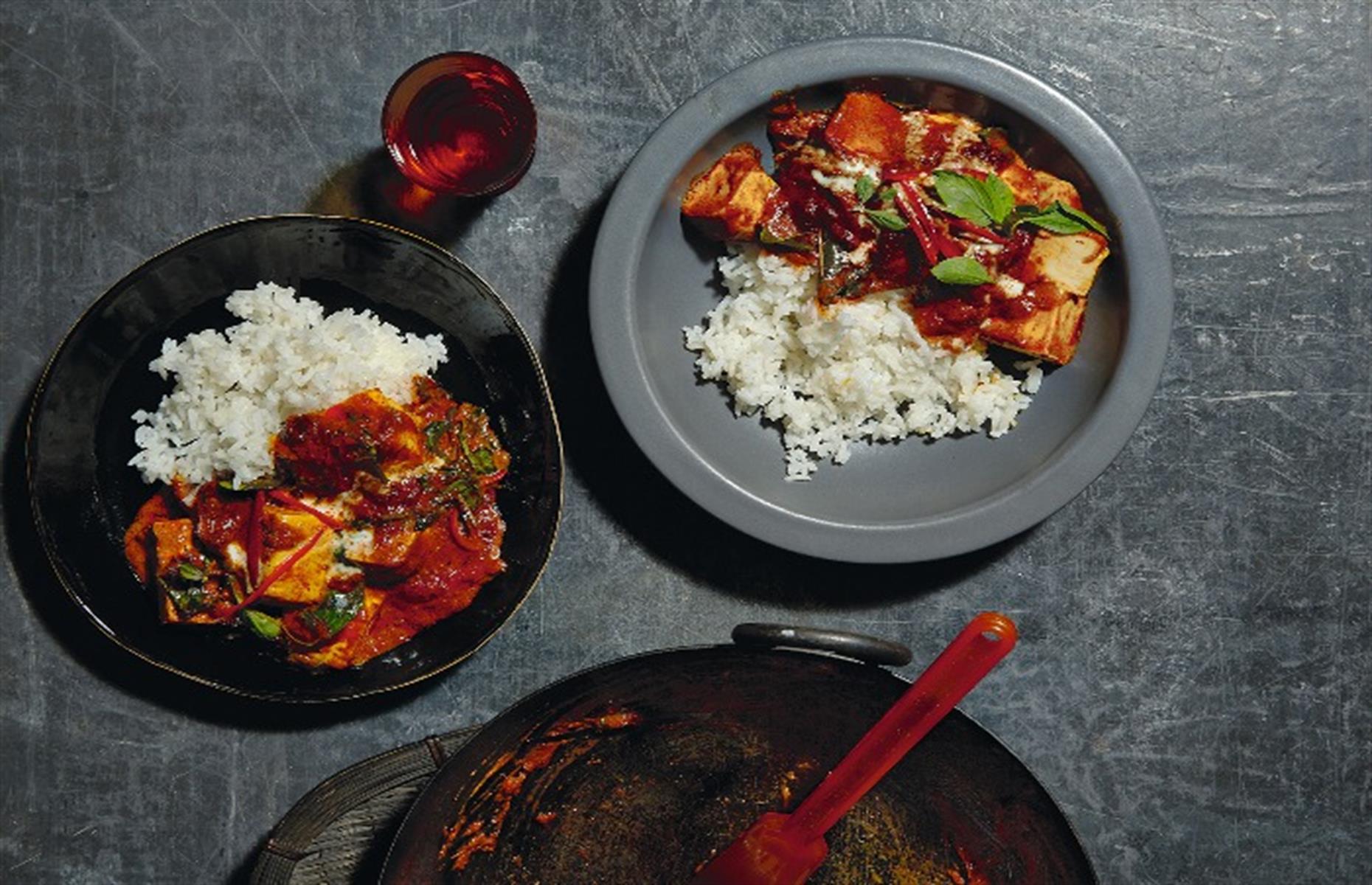 10. Tofu panang curry