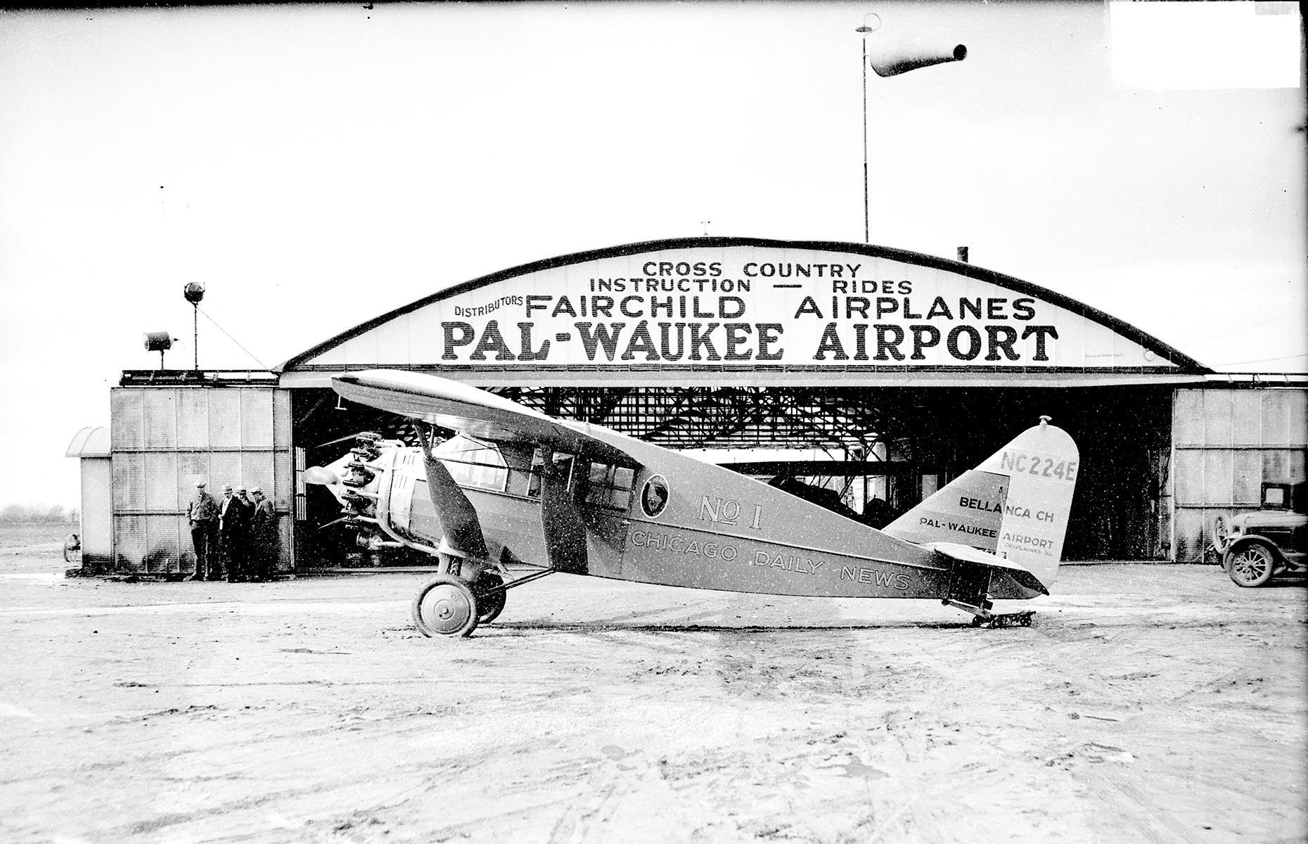 1920s: Palwaukee Municipal Airport, Chicago, Illinois