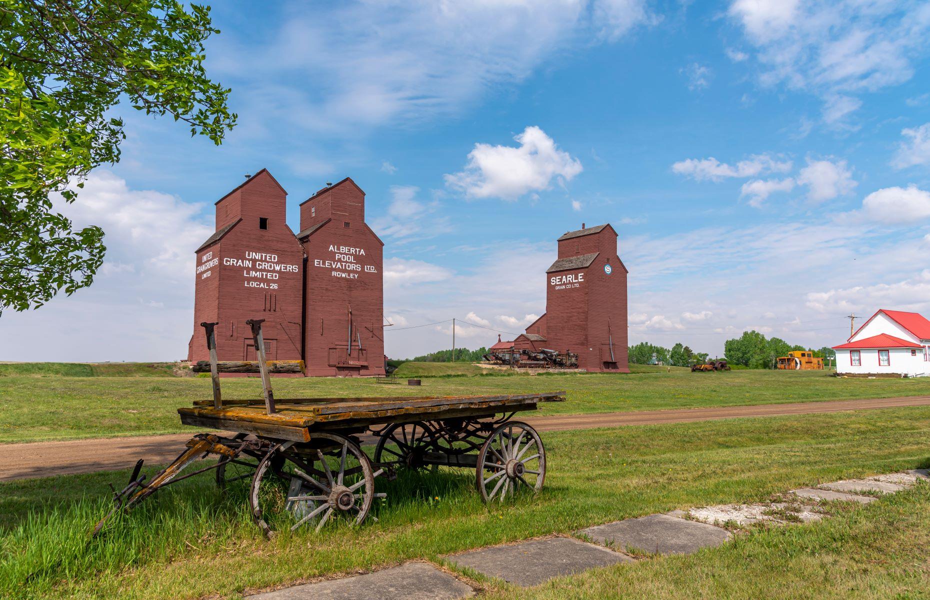 Rowley ghost town: Alberta