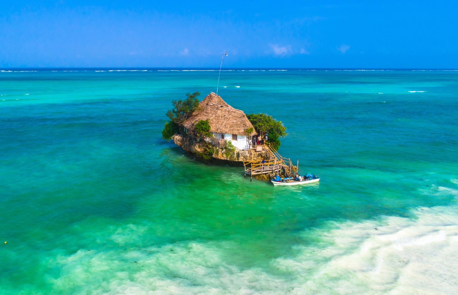 17. The Rock, Unguja Island, Tanzania
