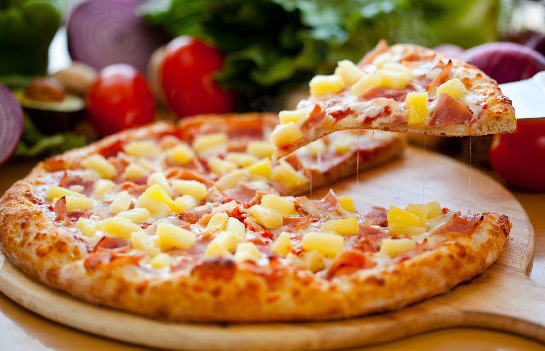 Hawaiian pizza and California rolls hail from Canada