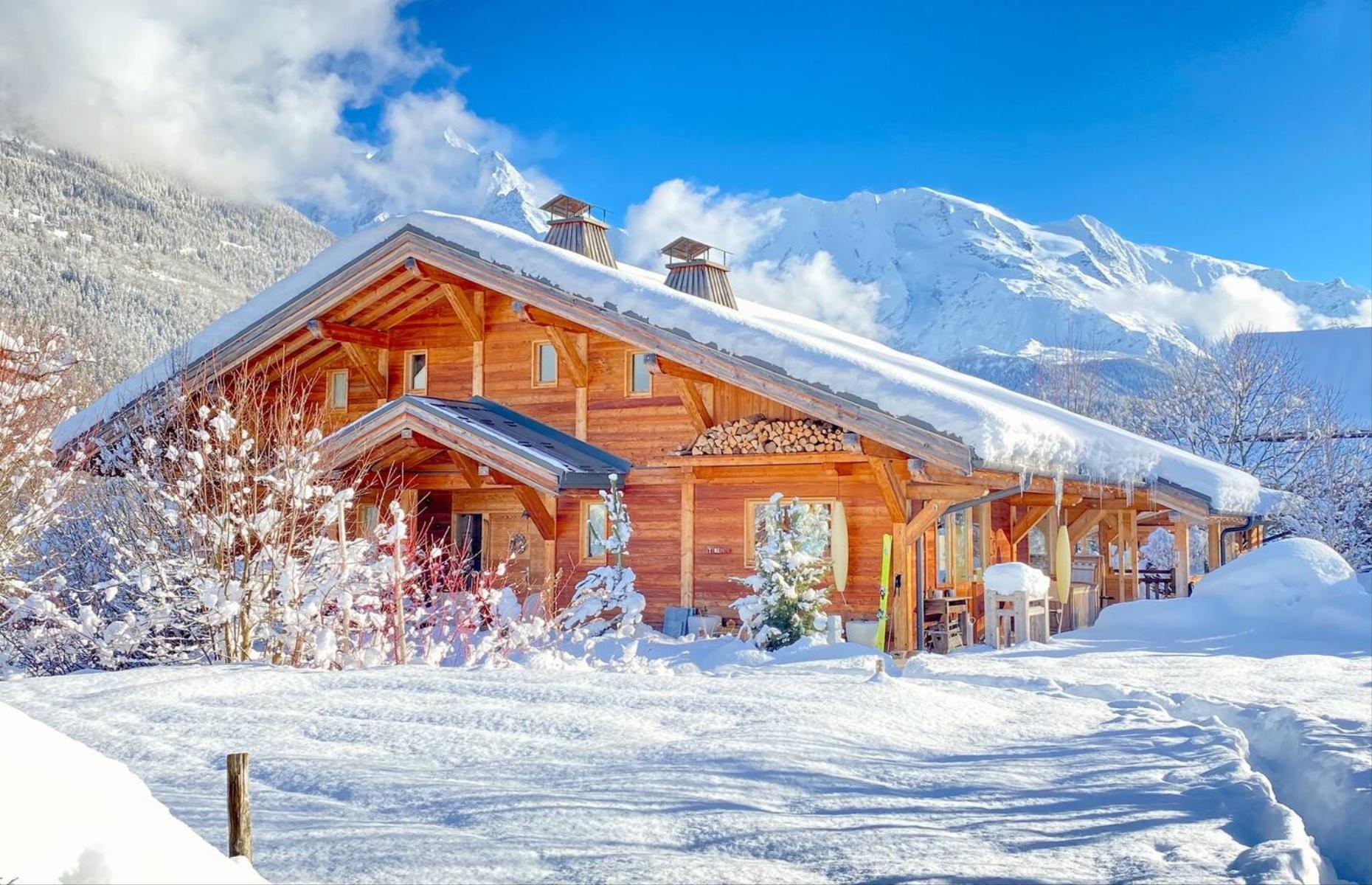 Chalet del Mont Blanc, Ródano-Alpes, Francia