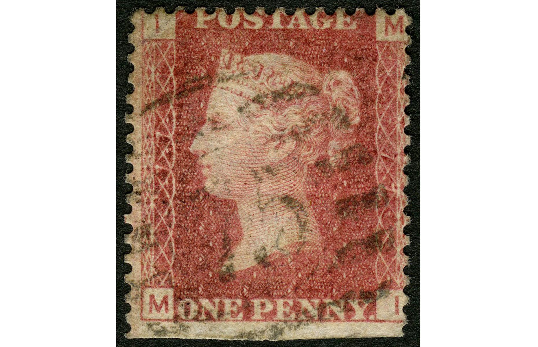 UK 1863 Penny Red Plate 77 – $645,000 (£550k)
