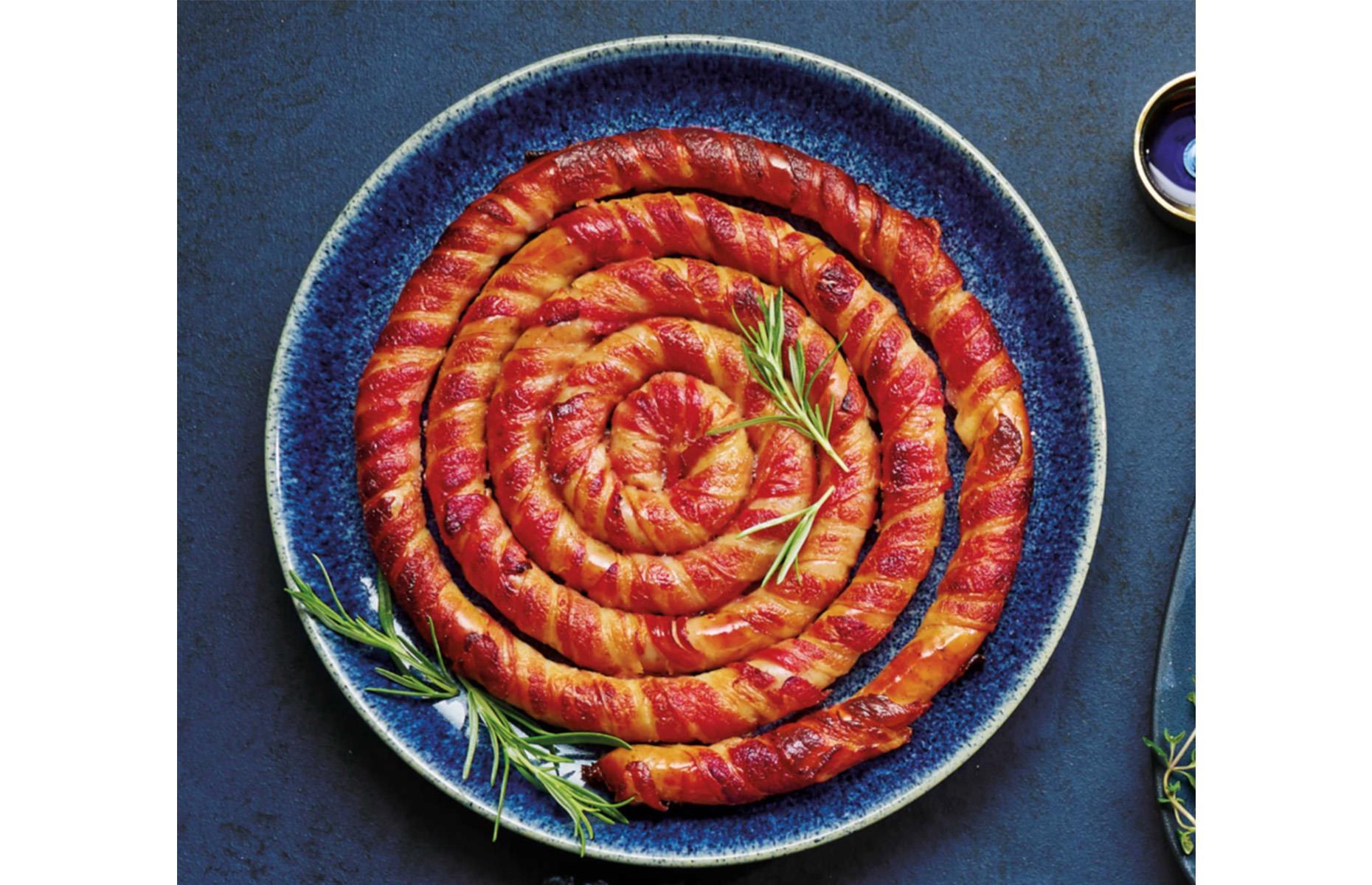 Aldi's six-foot-long pig in blanket