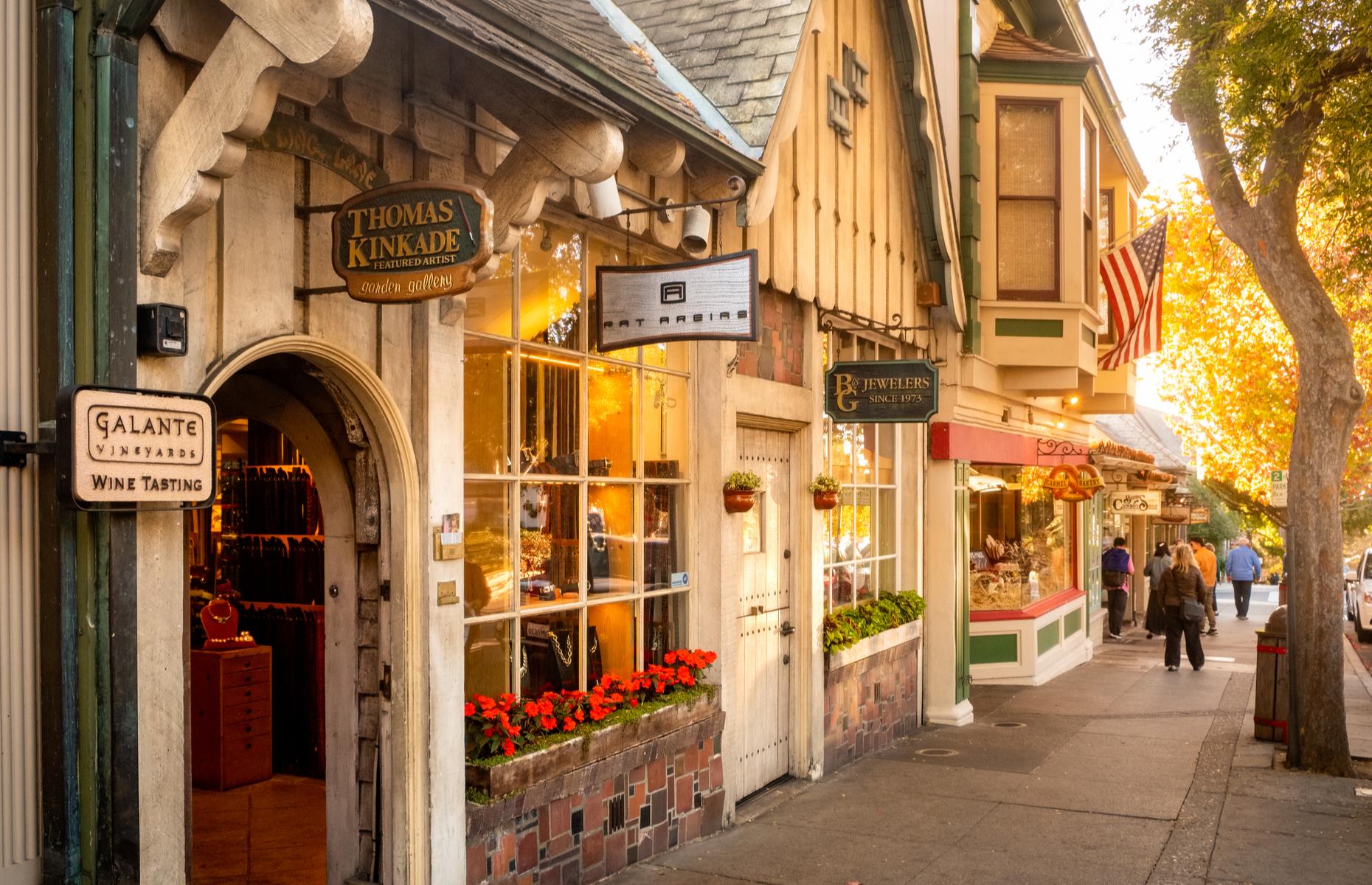 Ocean Avenue, Carmel-by-the-Sea, California