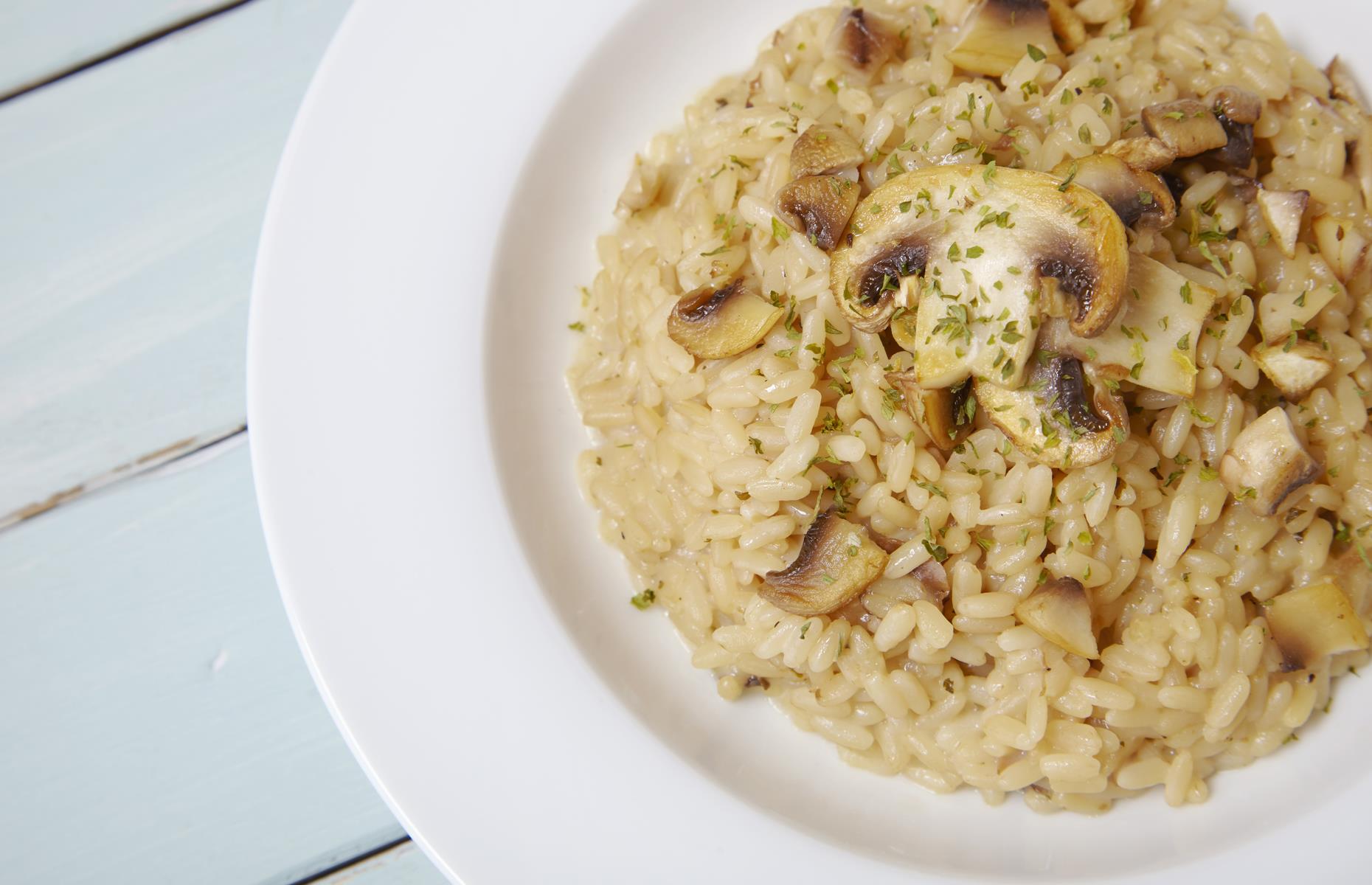 ... and leftover meat for risotto...