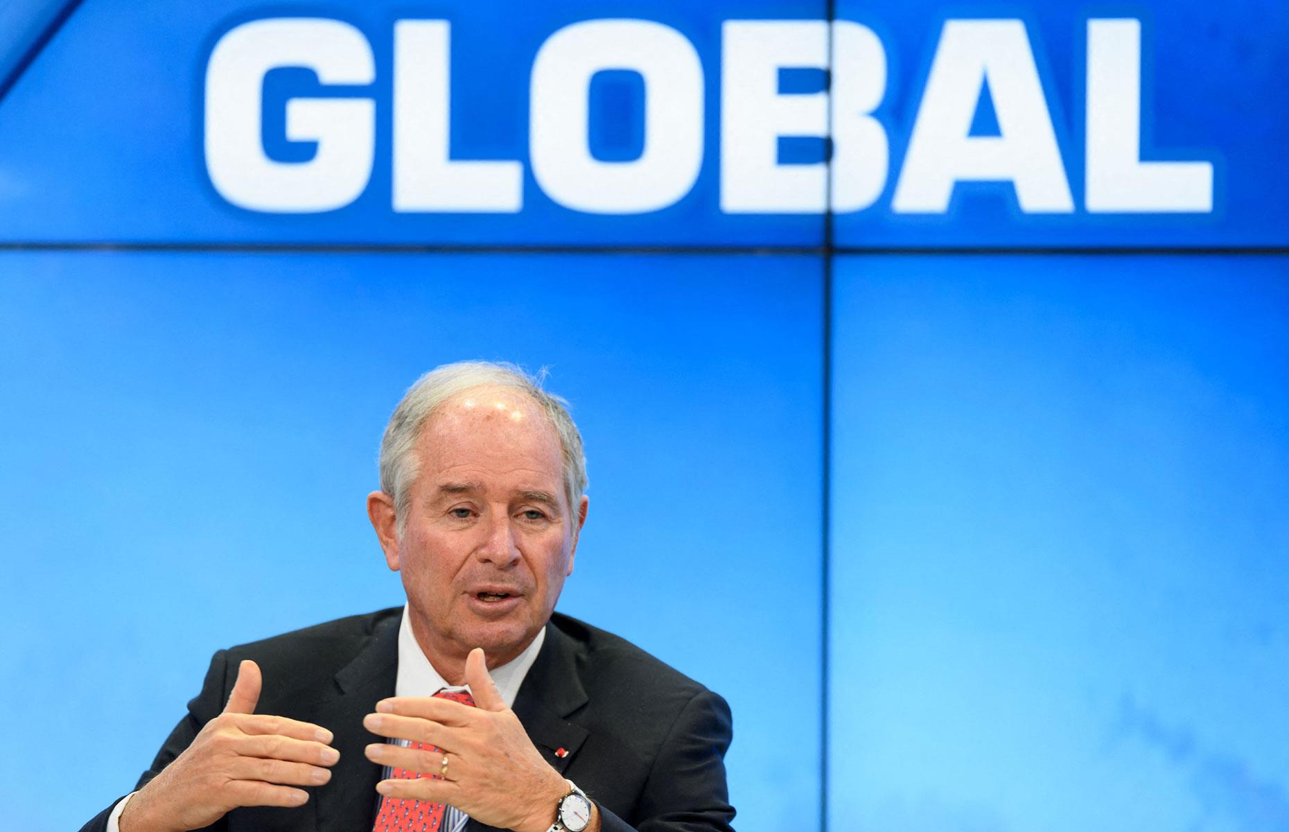 14. Stephen Schwarzman: -$11.4 billion (-£9.5bn)