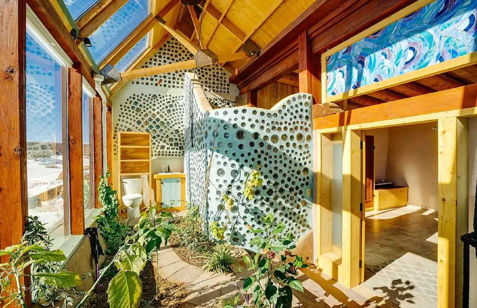 Earthship For Sale A Beautiful Earthship Home Built For Less Than 10k