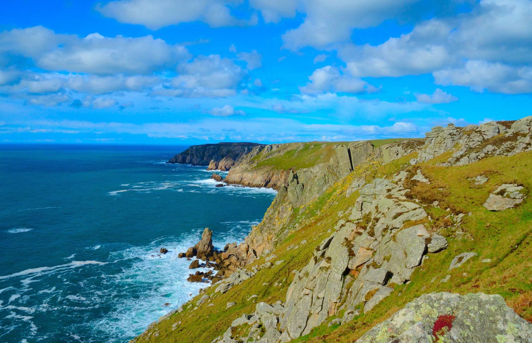 Isolated island living at Lundy Island, UK