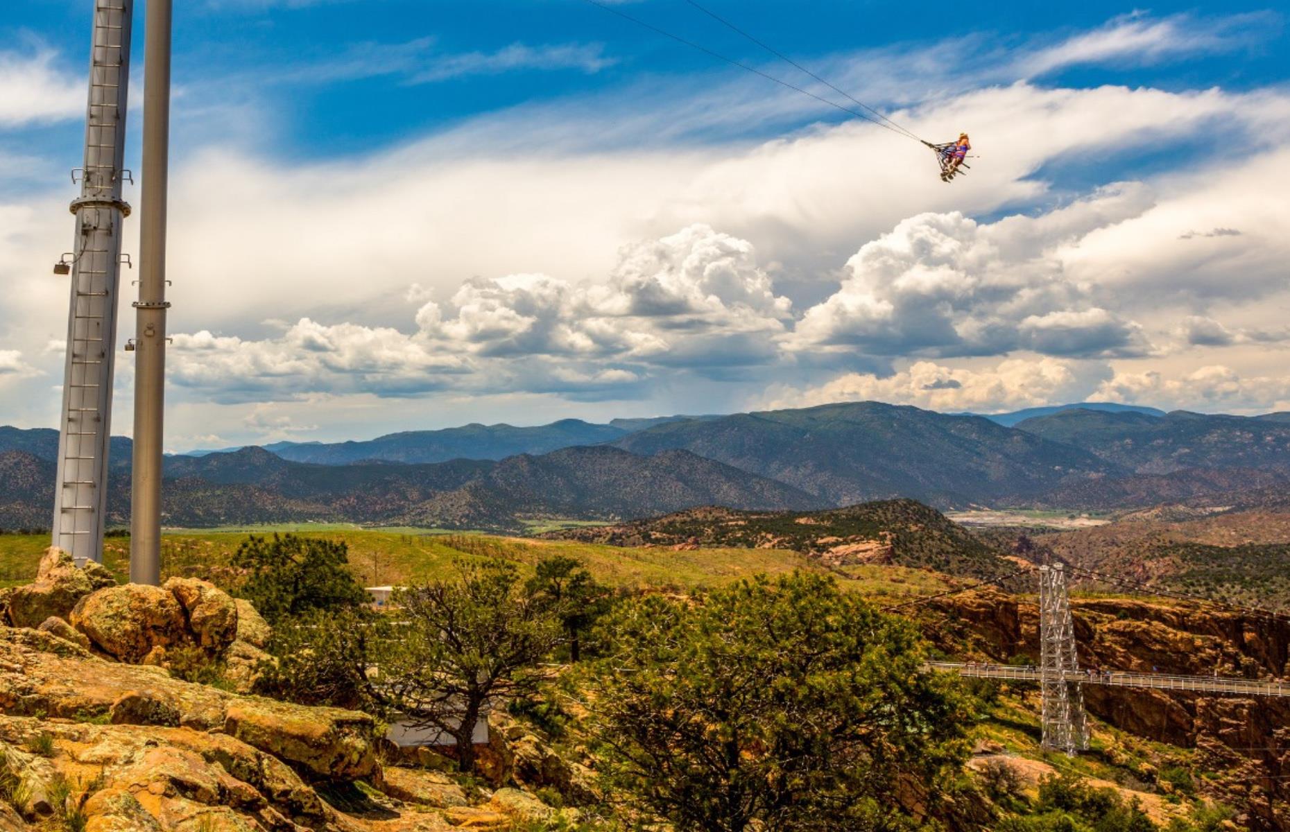 The Royal Rush Skycoaster, Colorado, USA