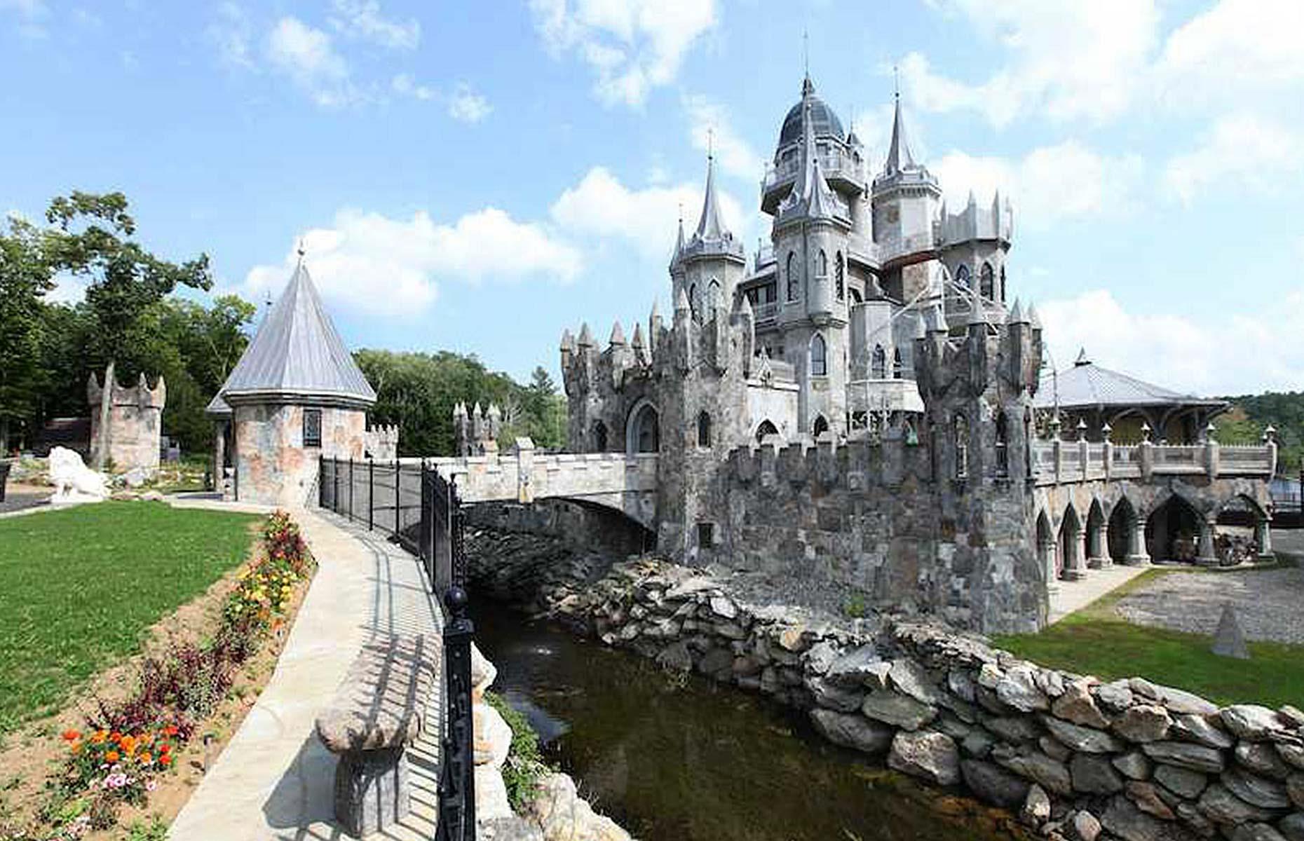 Castillo gótico, Connecticut, EE.UU. 