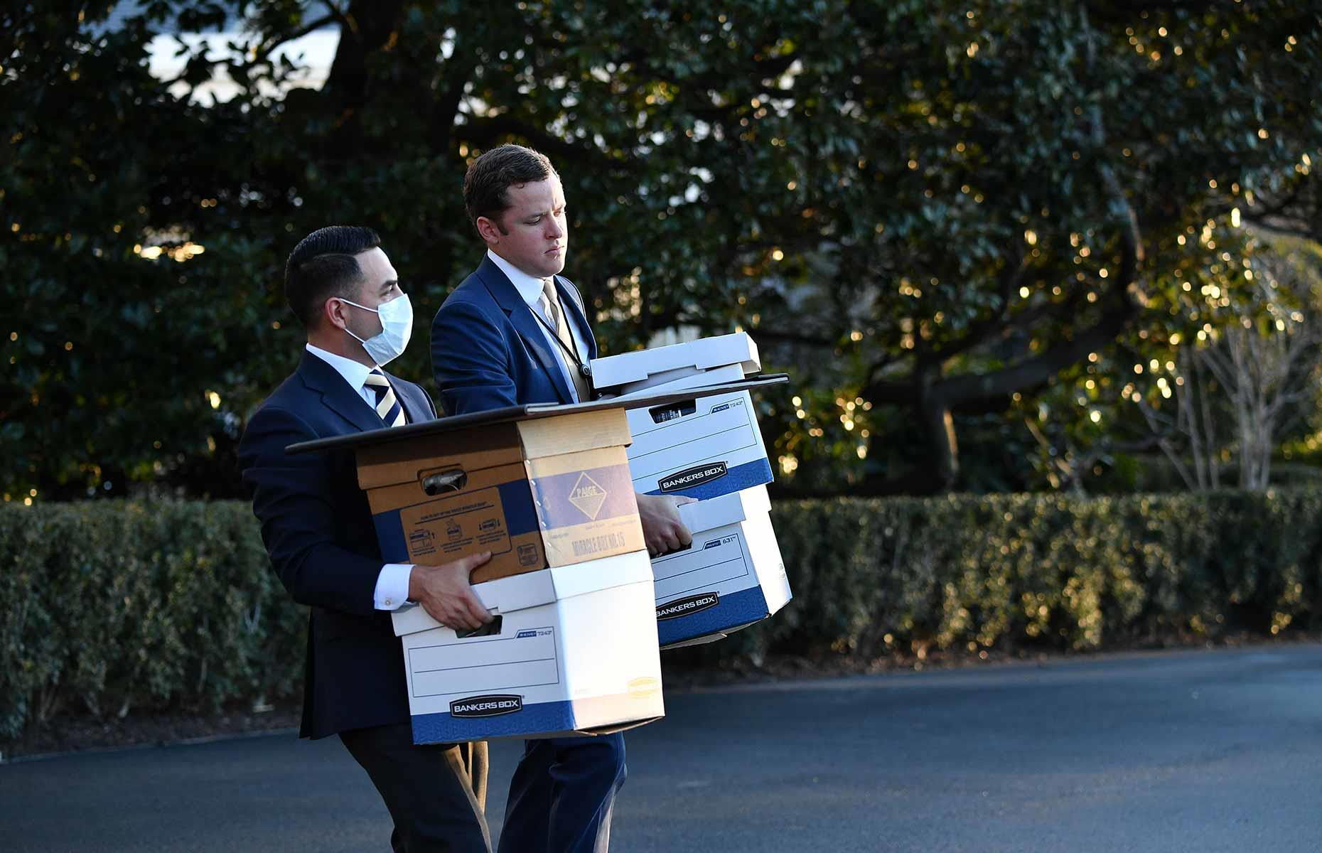 15 boxes removed from Palm Beach estate