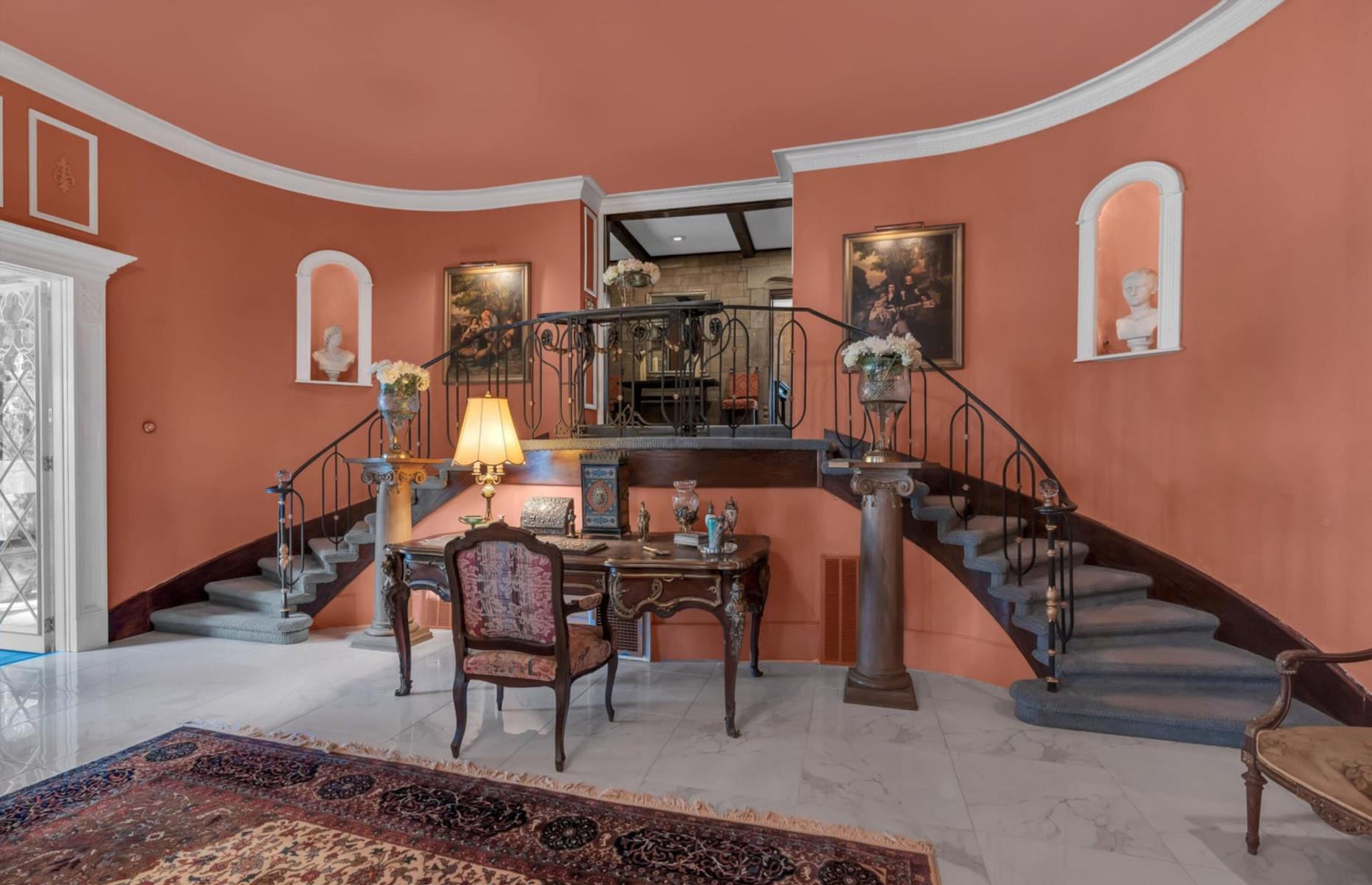A dramatic entryway 