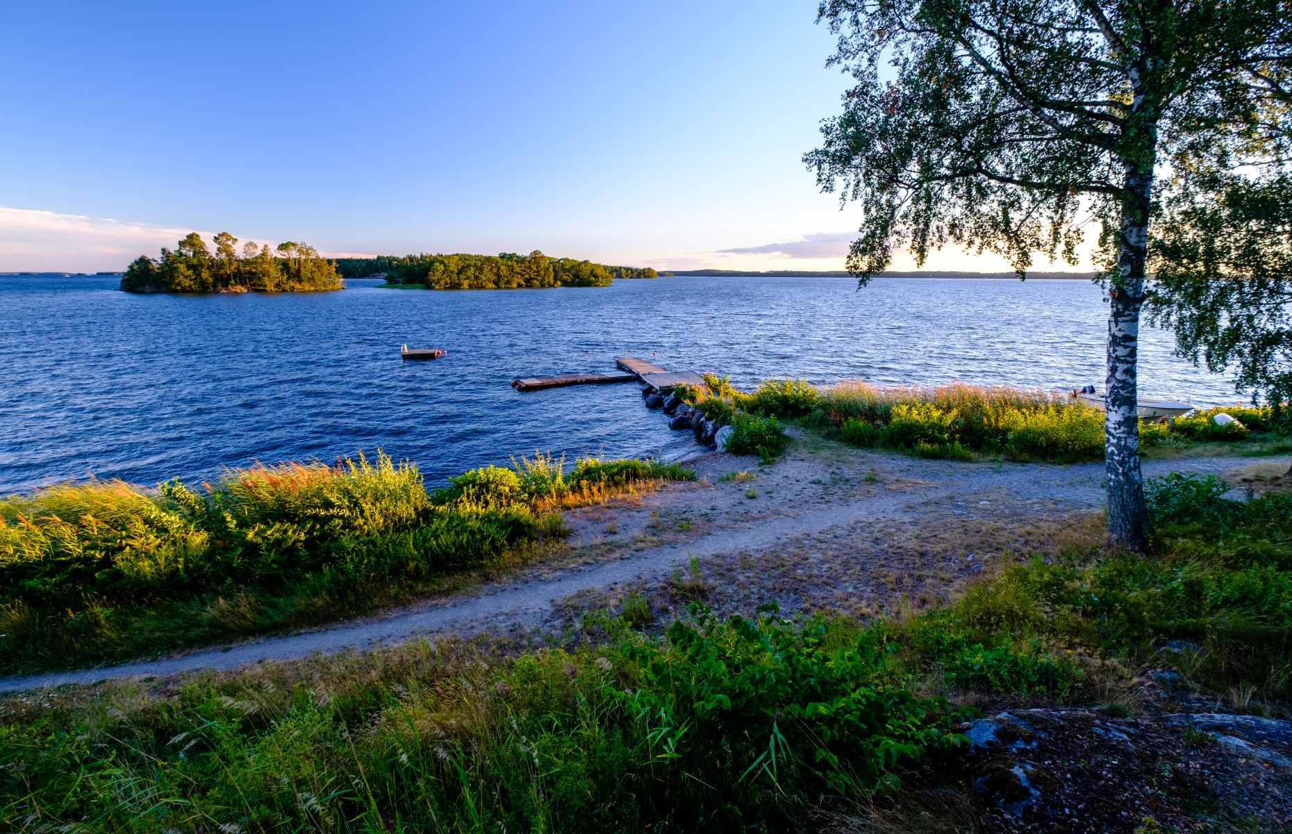 Озеро Венерн Швеция