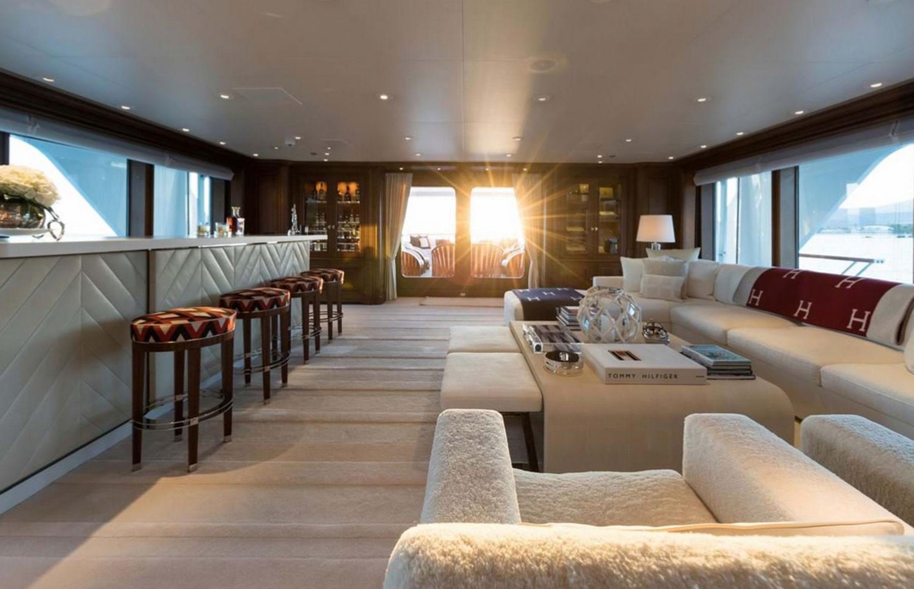 Tommy Hilfiger's Flag superyacht: $42.2 million (£34m)