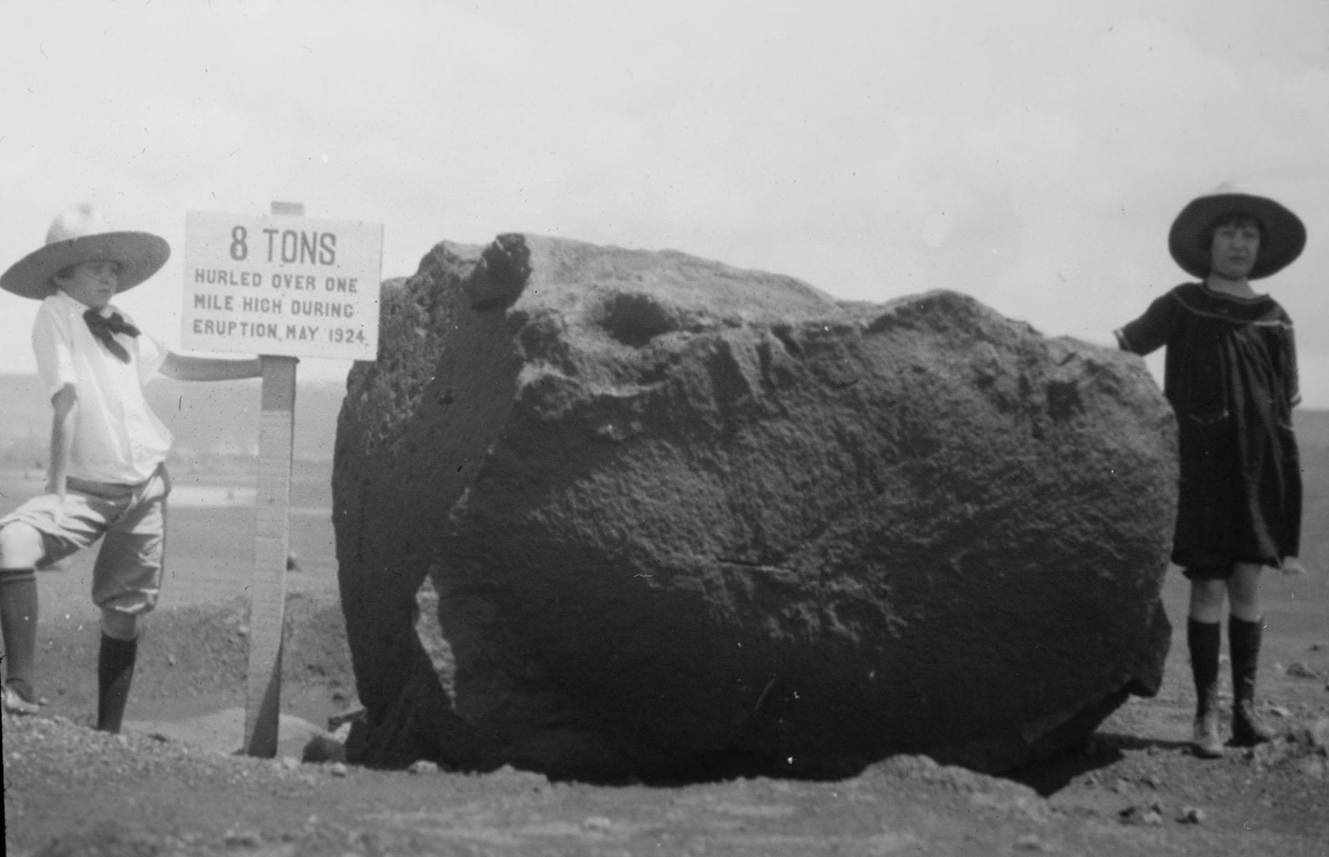1924: Kilauea eruption, Hawaii