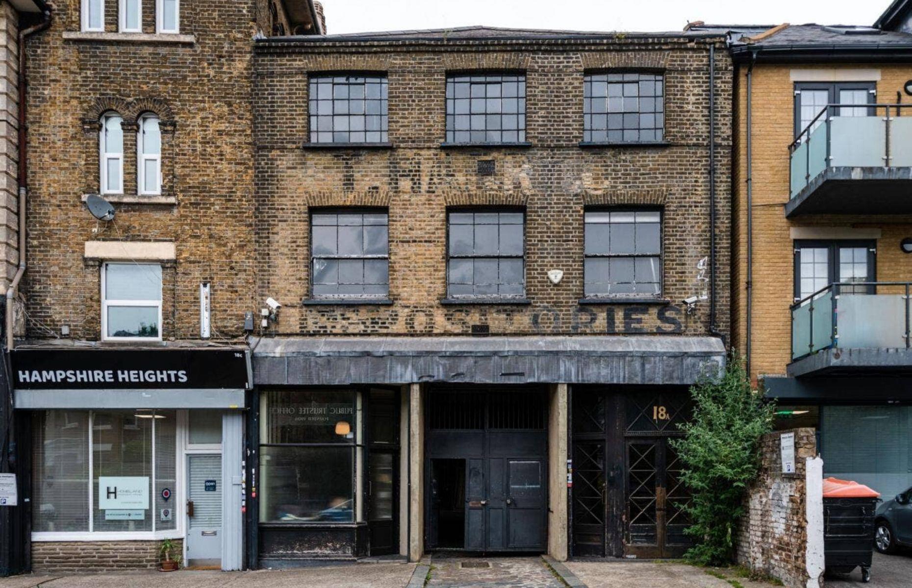 Dragon's Den warehouse, London, UK: £3.3 million ($4.3m)