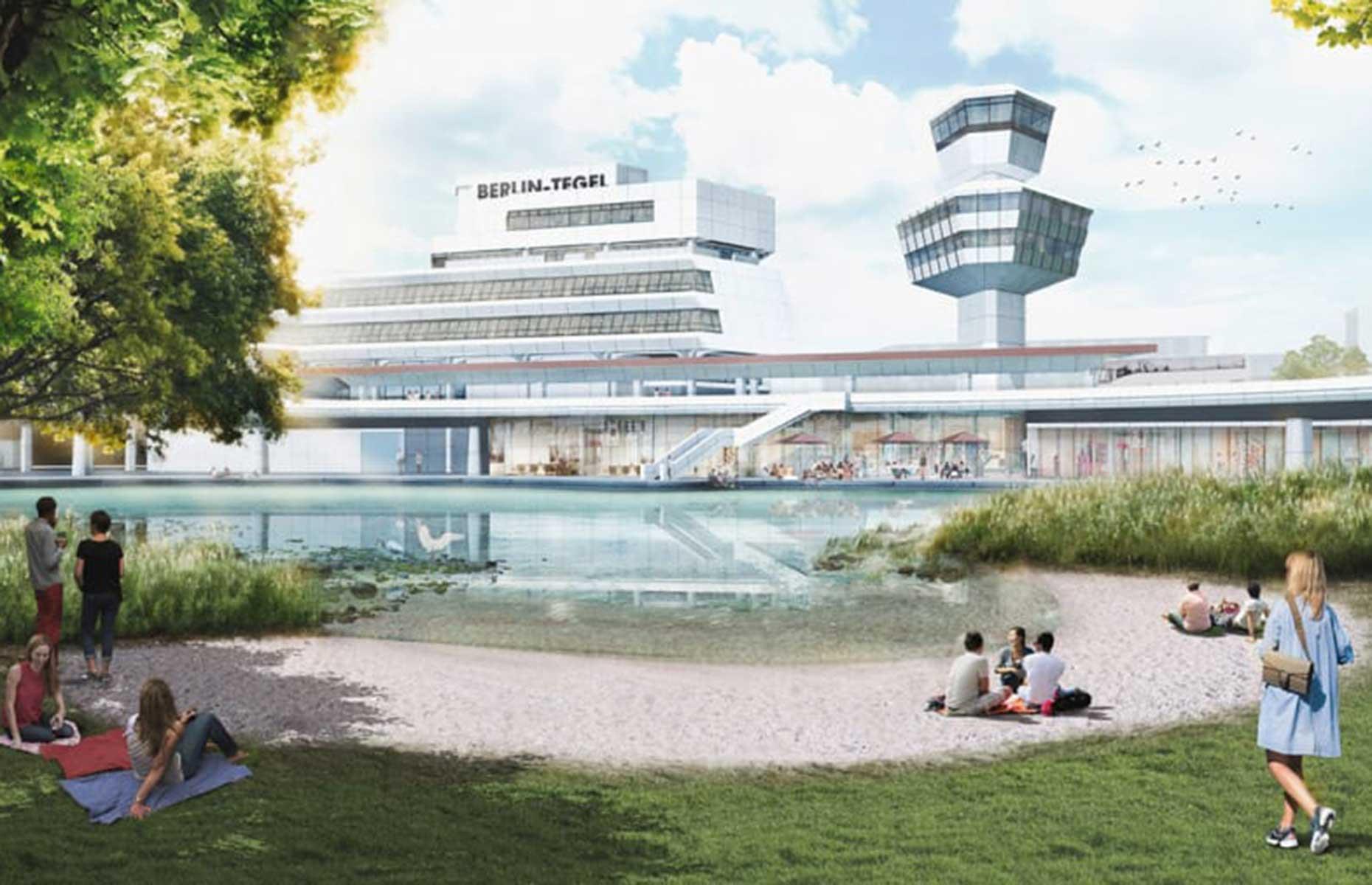 Now: Tegel Airport, Berlin, Germany