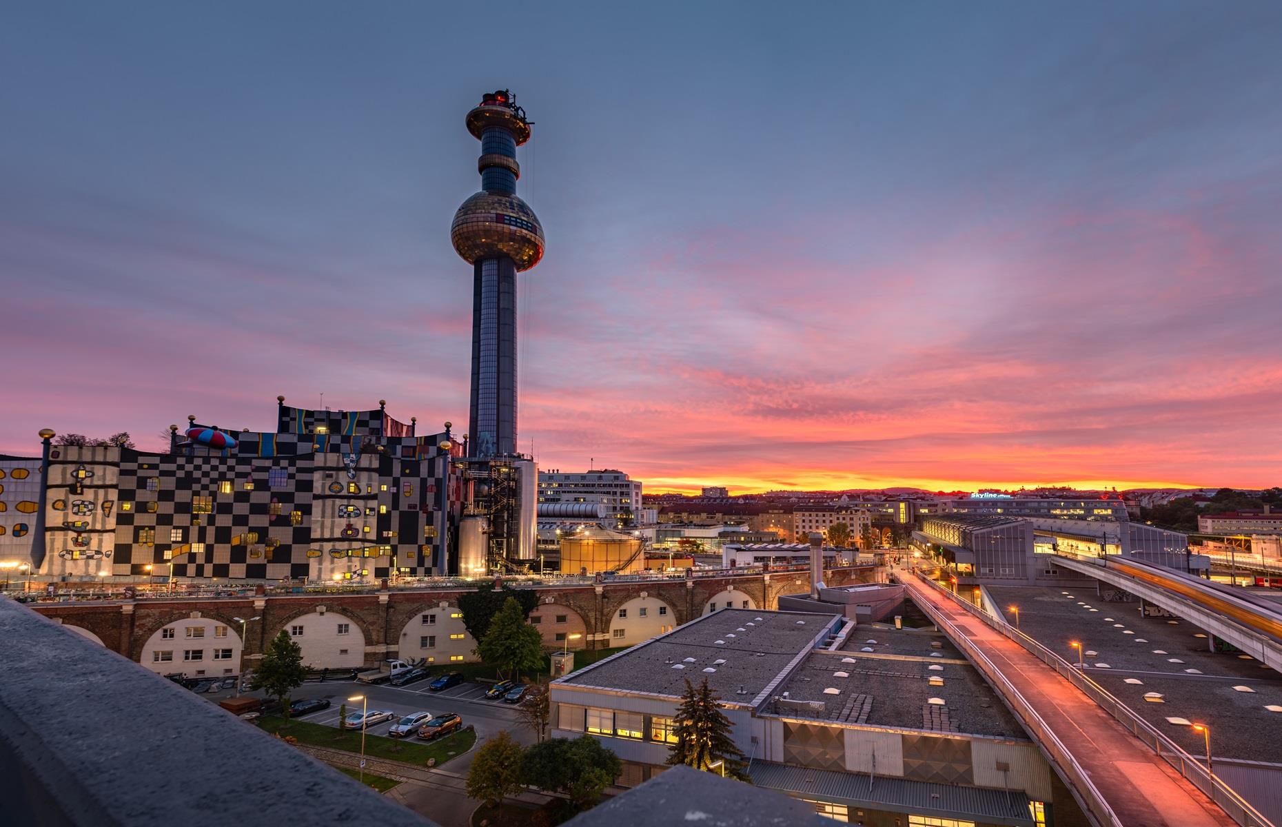 11. The Spittelau, Vienna, Austria