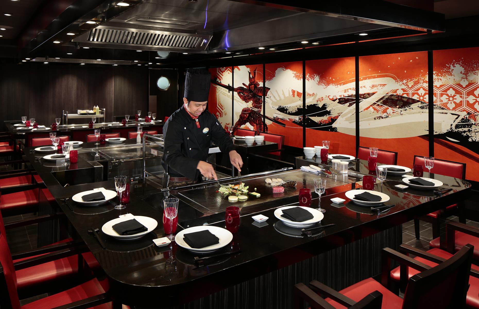 Drink and dine somewhere new each night