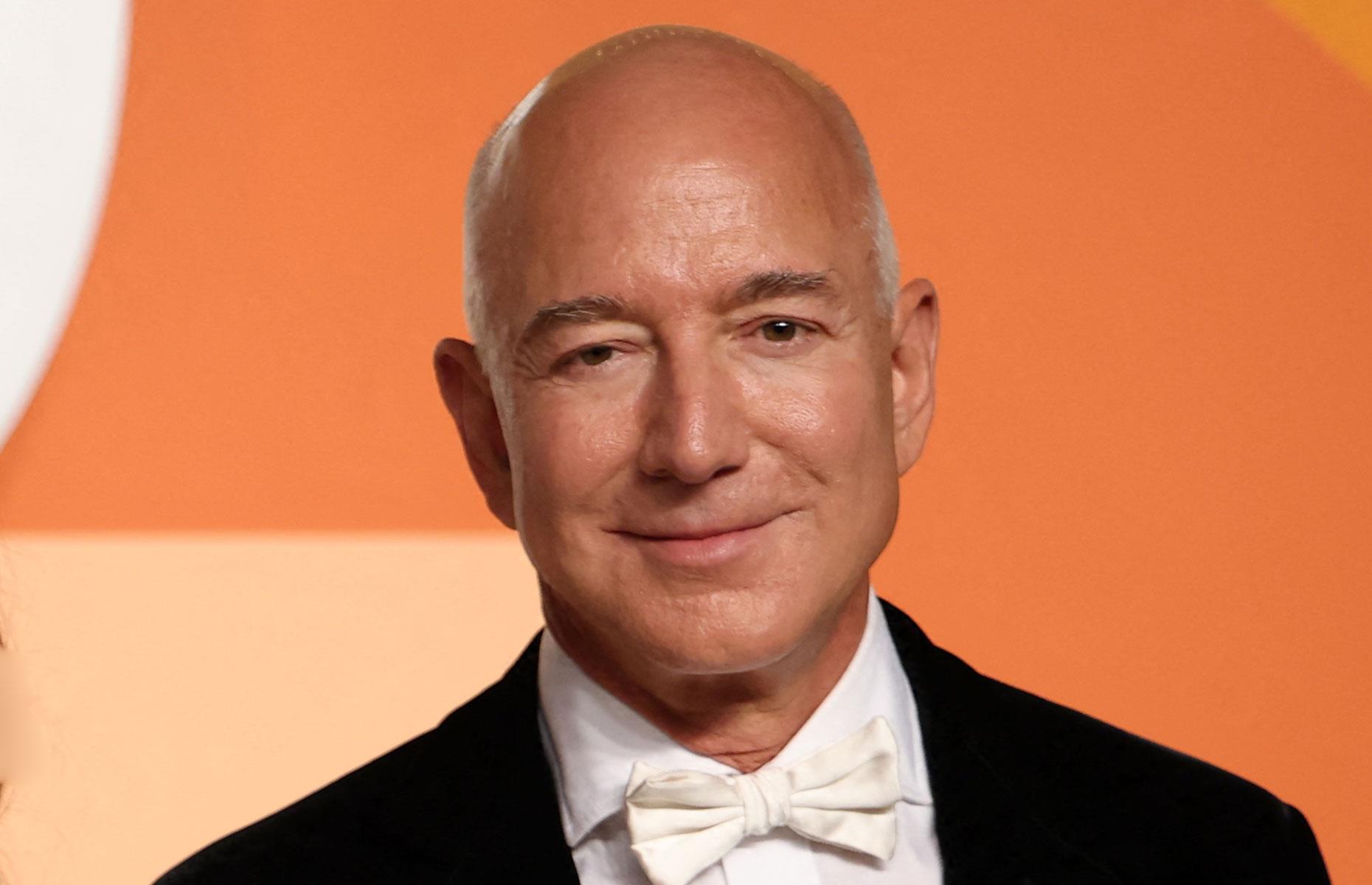 3. Jeff Bezos, net worth: $215 billion (£164.2bn)