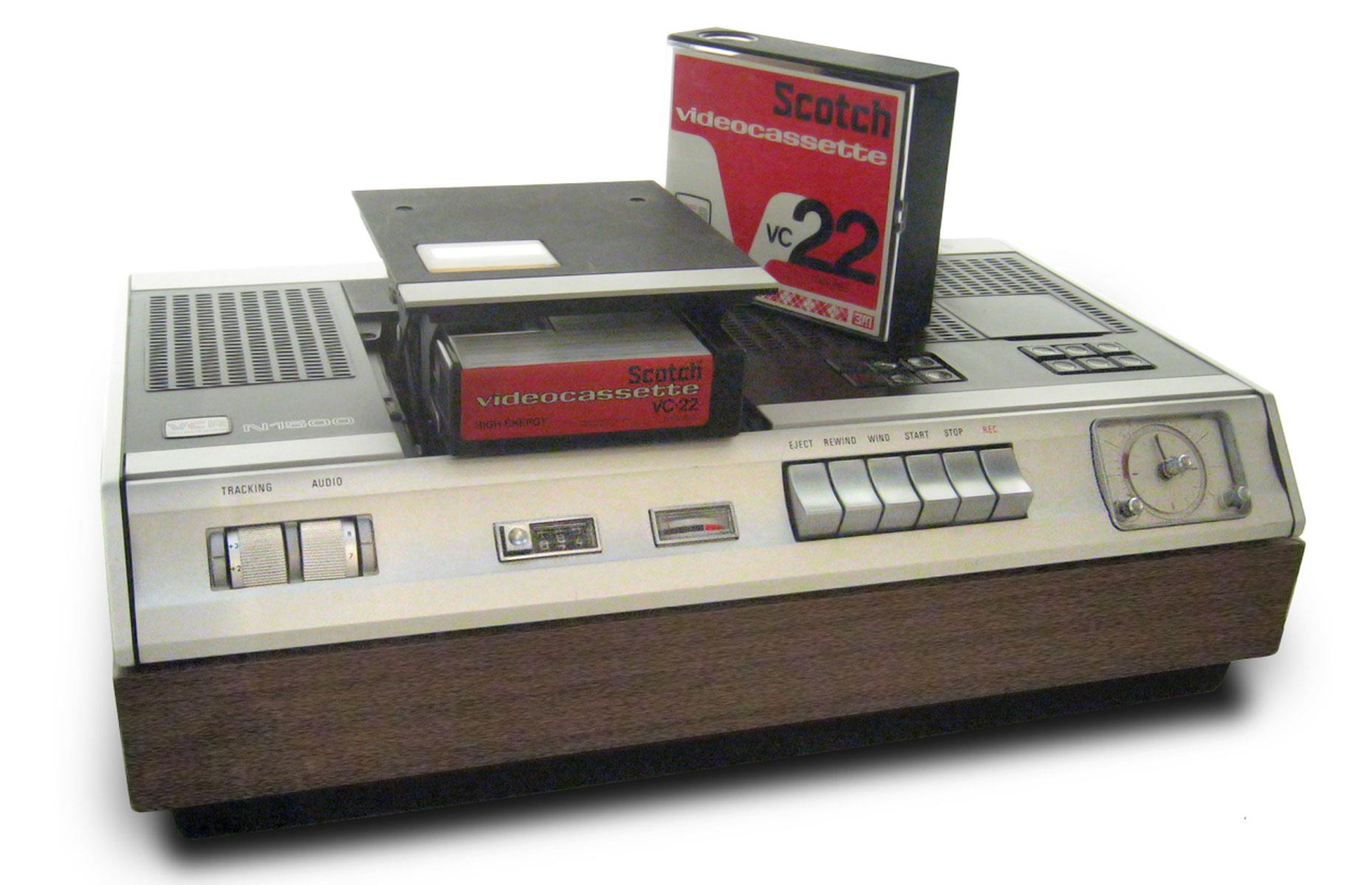1974: videocassette recorder