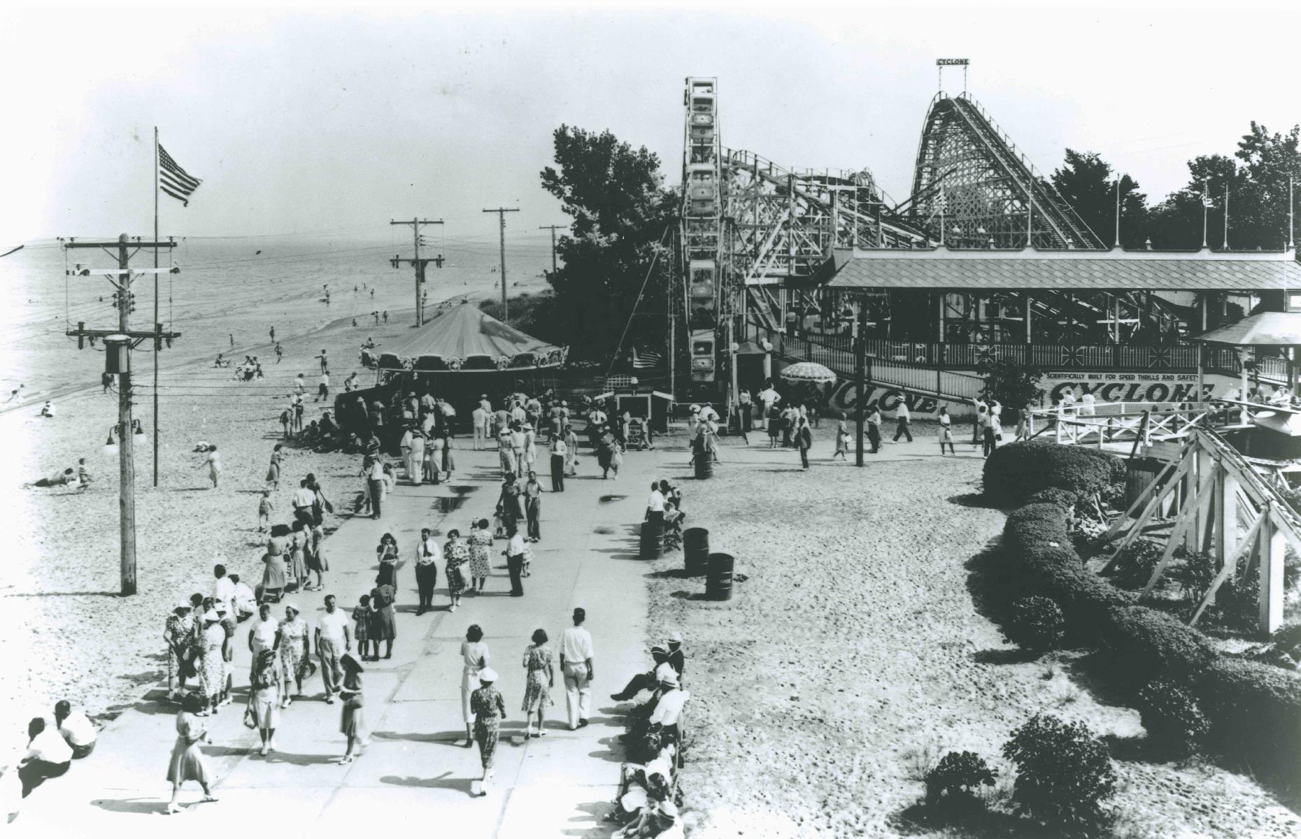 Cedar Point, Sandusky, Ohio, USA (1920s)