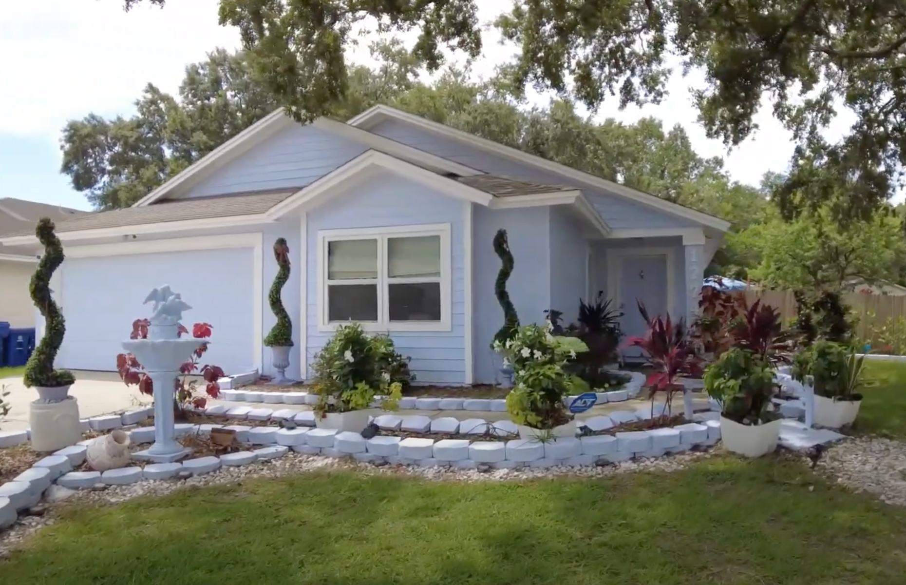 The Boggs' home, Florida, USA
