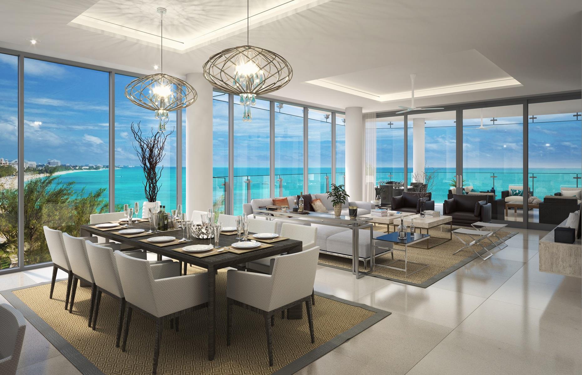 Watermark corner residence, Seven Mile Beach, Grand Cayman