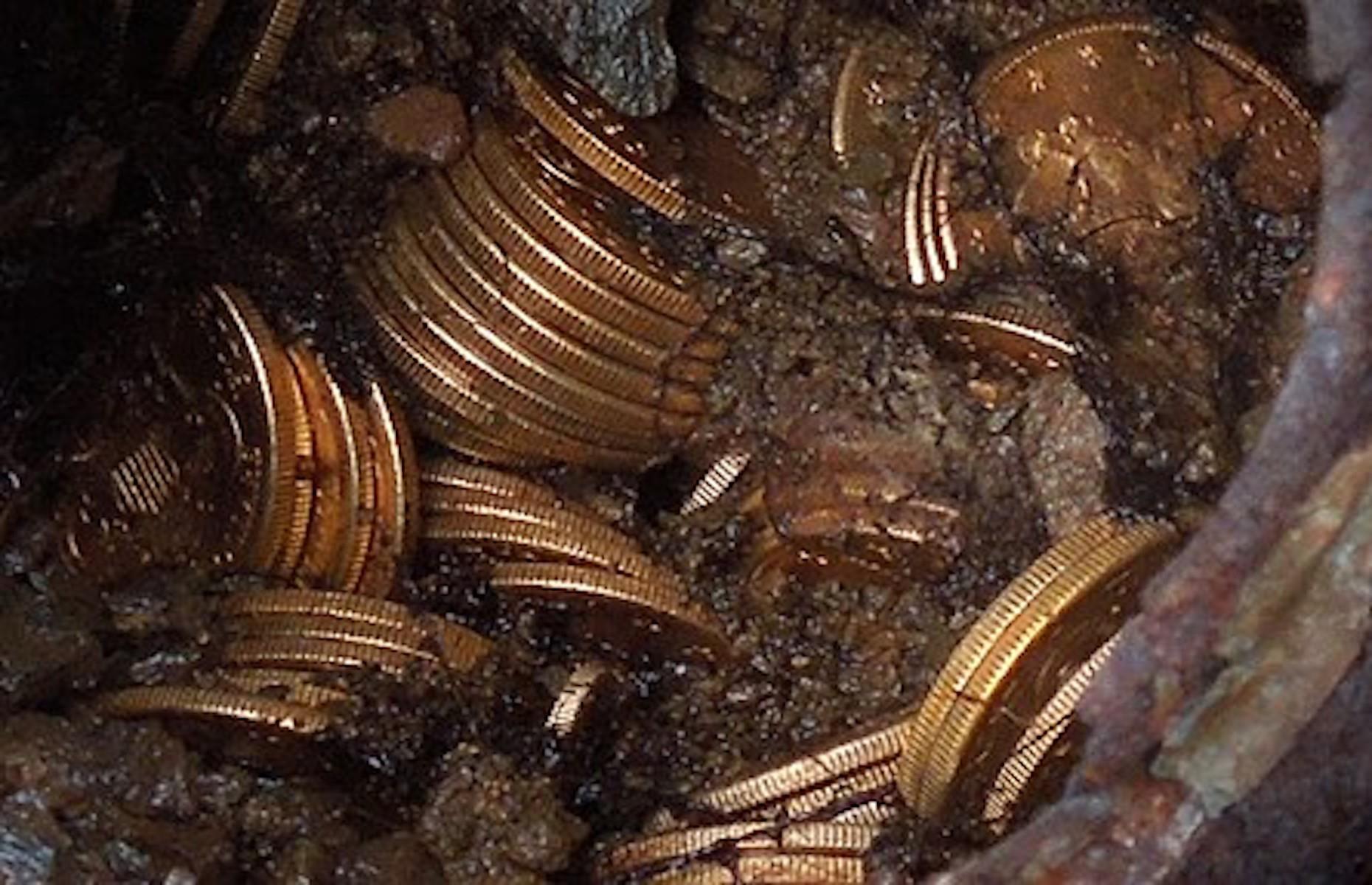 Gold Rush hoard buried under a tree, USA: $10 million (£7.5m)