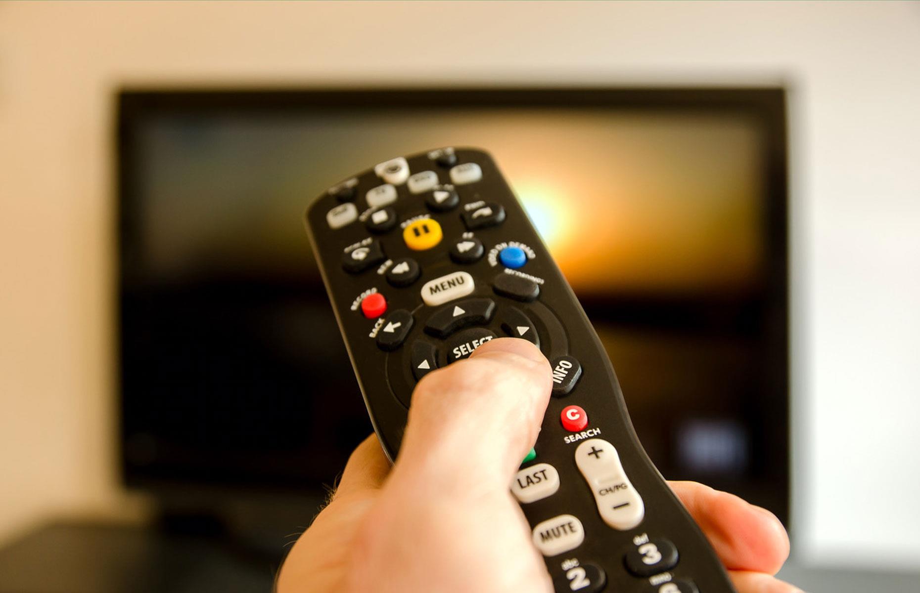 Hogging the TV remote control